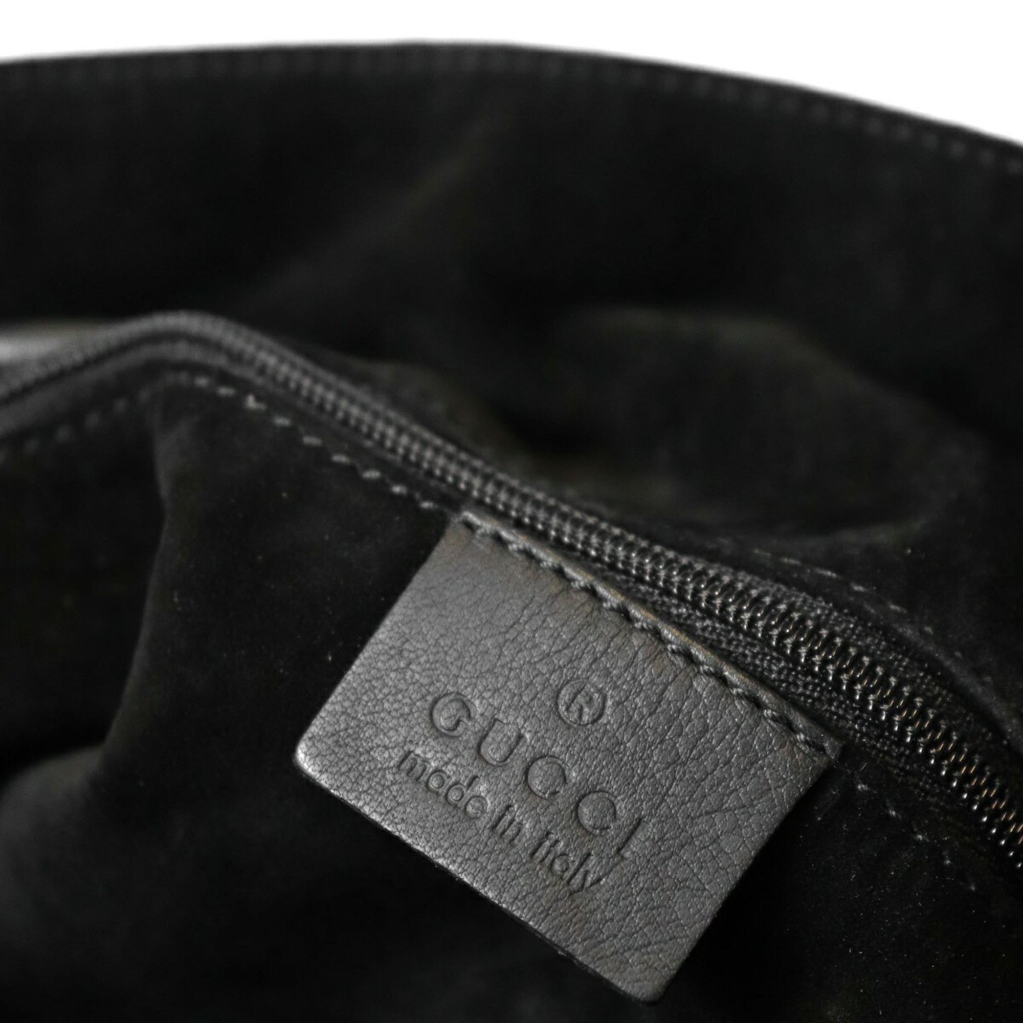 Gucci Black Leather Shoulder Bag (Pre-Owned)