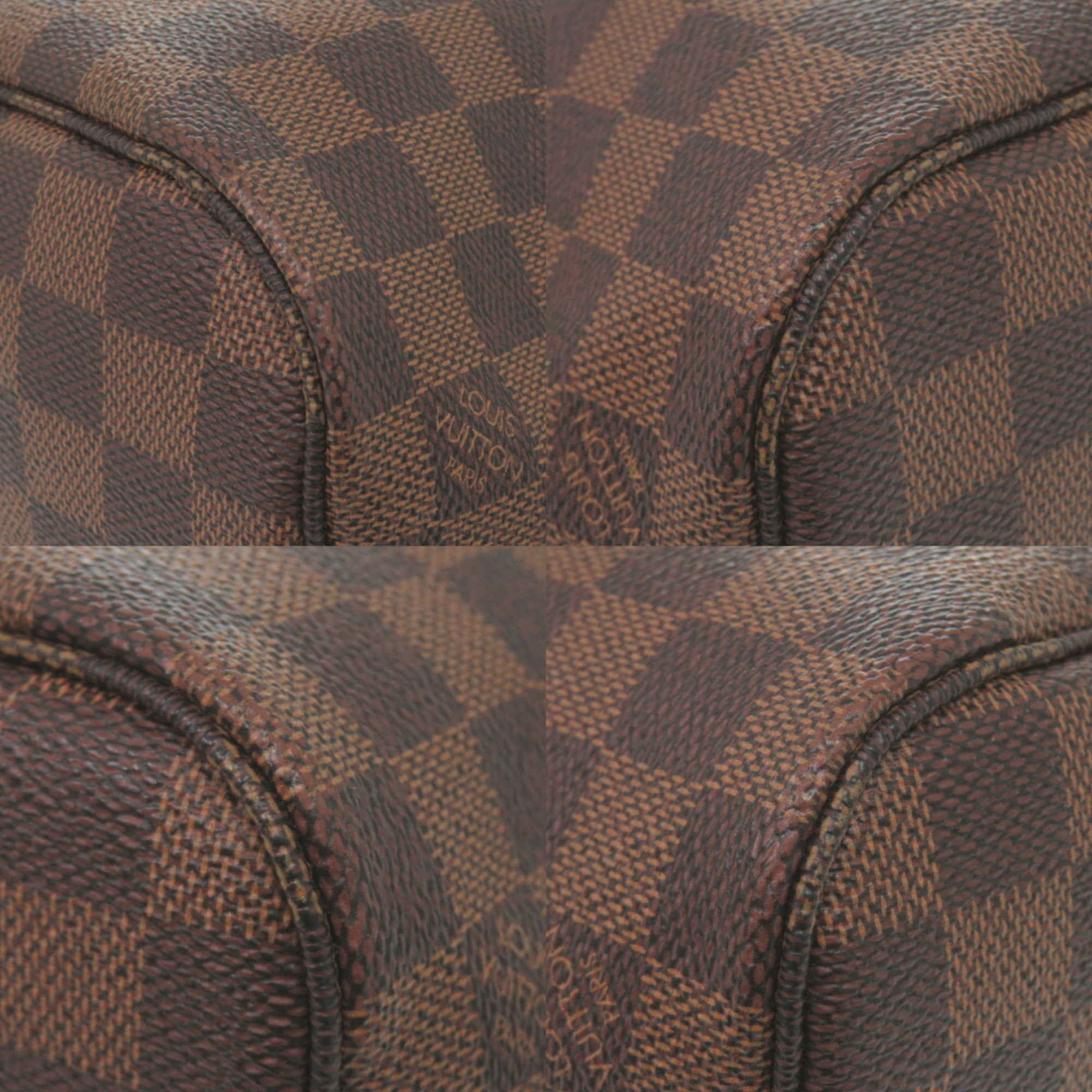 Louis Vuitton Brown Damier Canvas Tote Bag (Pre-Owned)