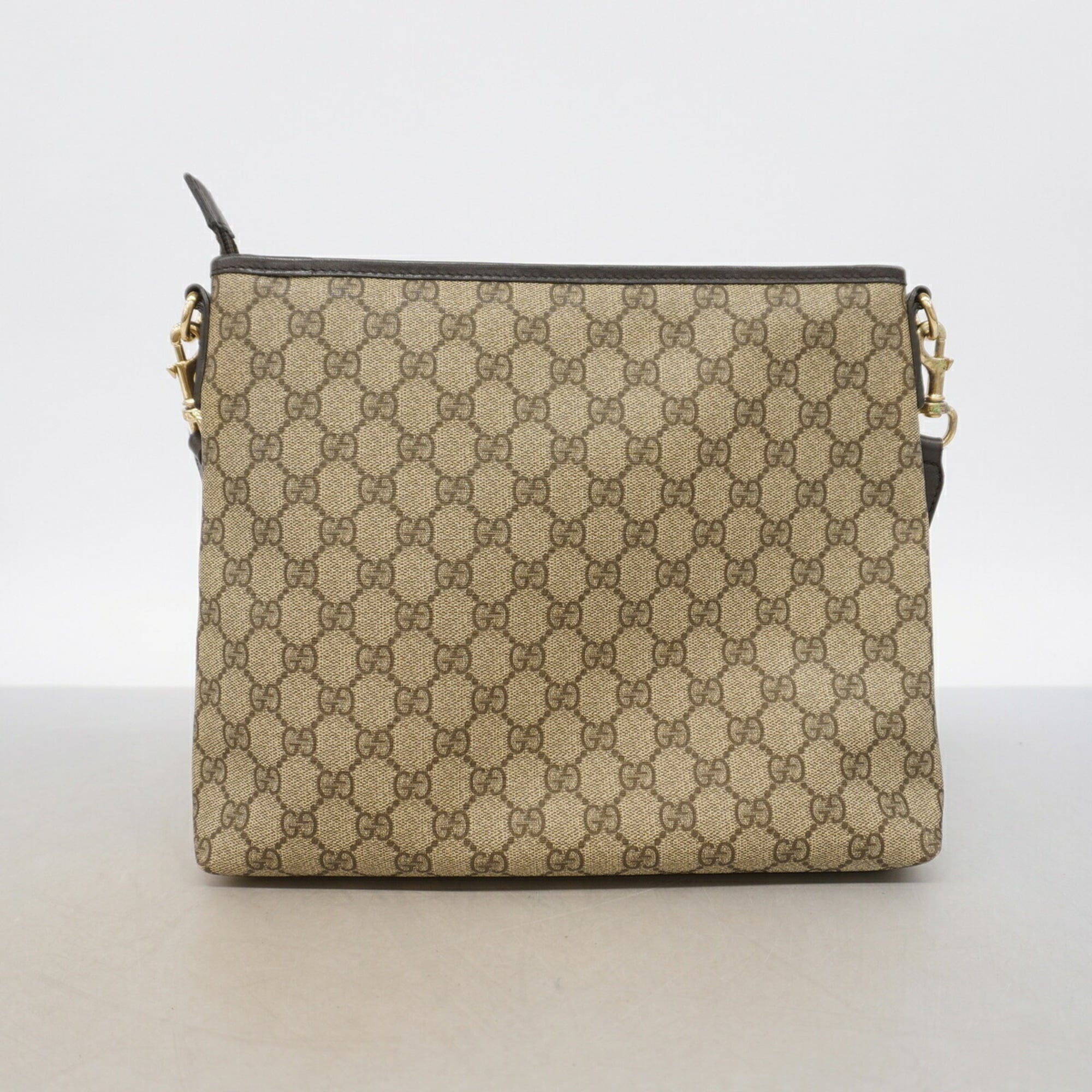 Gucci Brown Pvc Shoulder Bag (Pre-Owned)