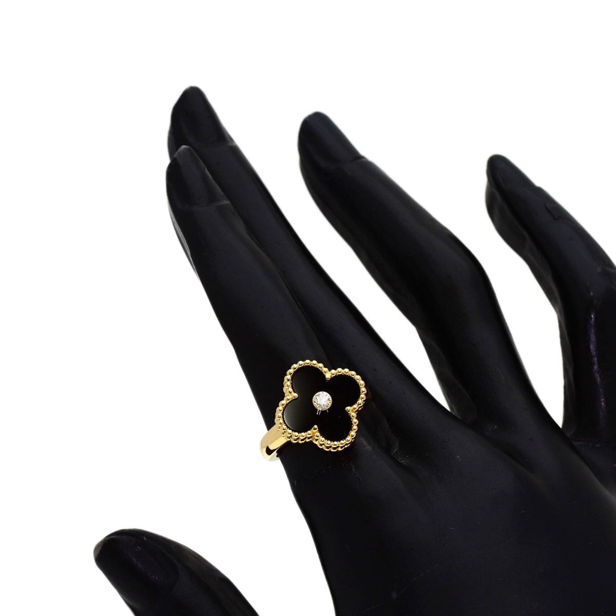 Van Cleef & Arpels Yellow Gold (18K) Band Ring (Pre-Owned)