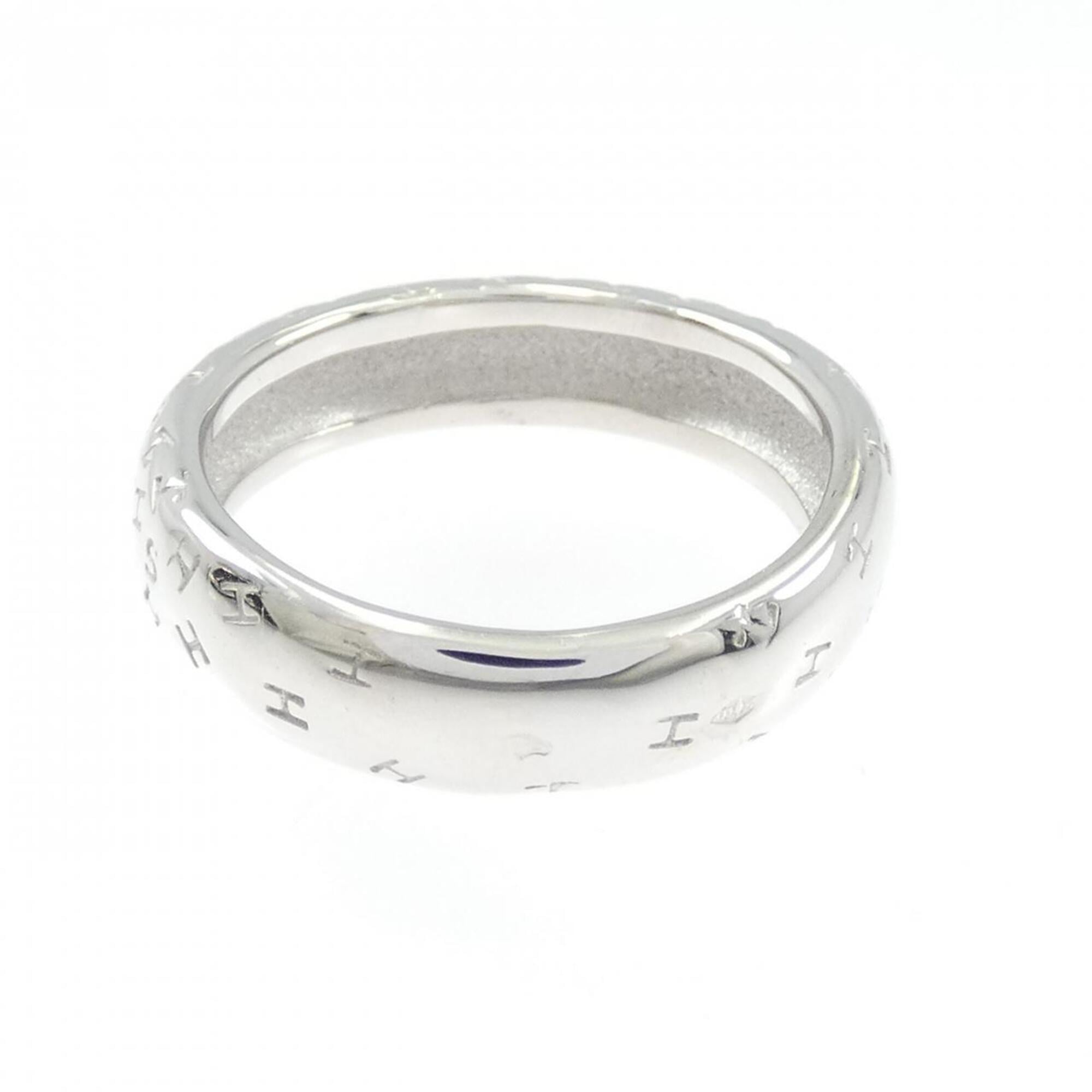 Hermes White Gold (18K) Band Ring (Pre-Owned)