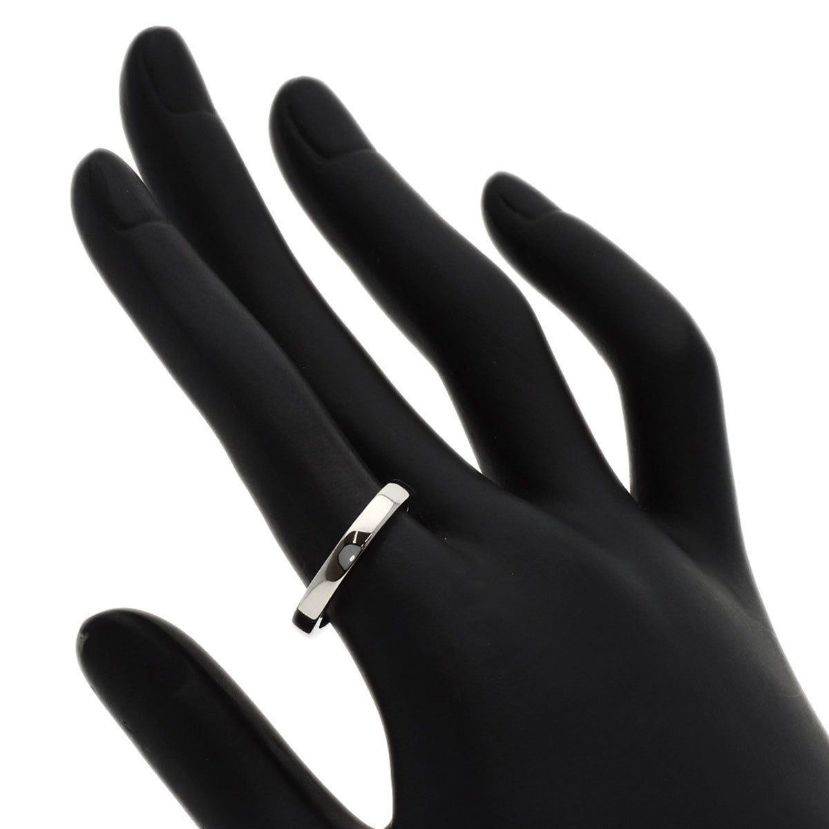 Bvlgari Platinum 950 Band Ring (Pre-Owned)