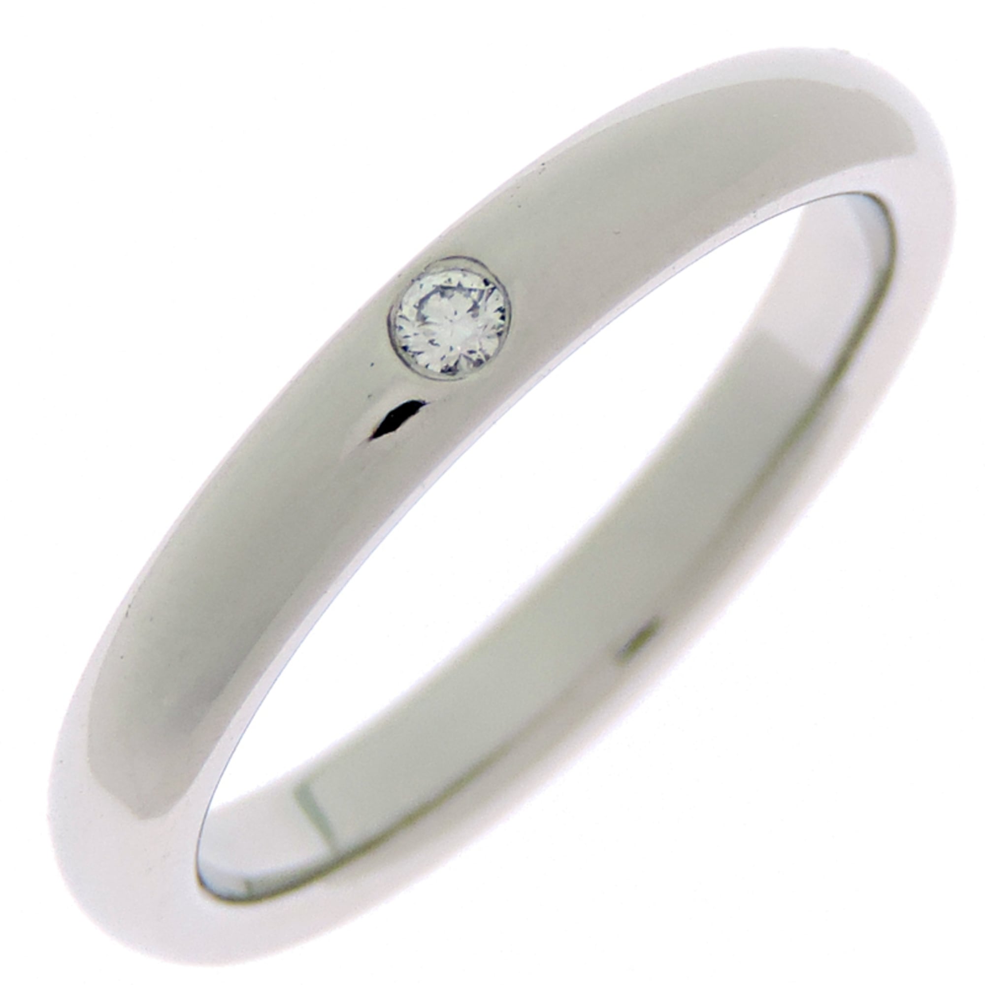 Tiffany Platinum 950 Band Ring (Pre-Owned)