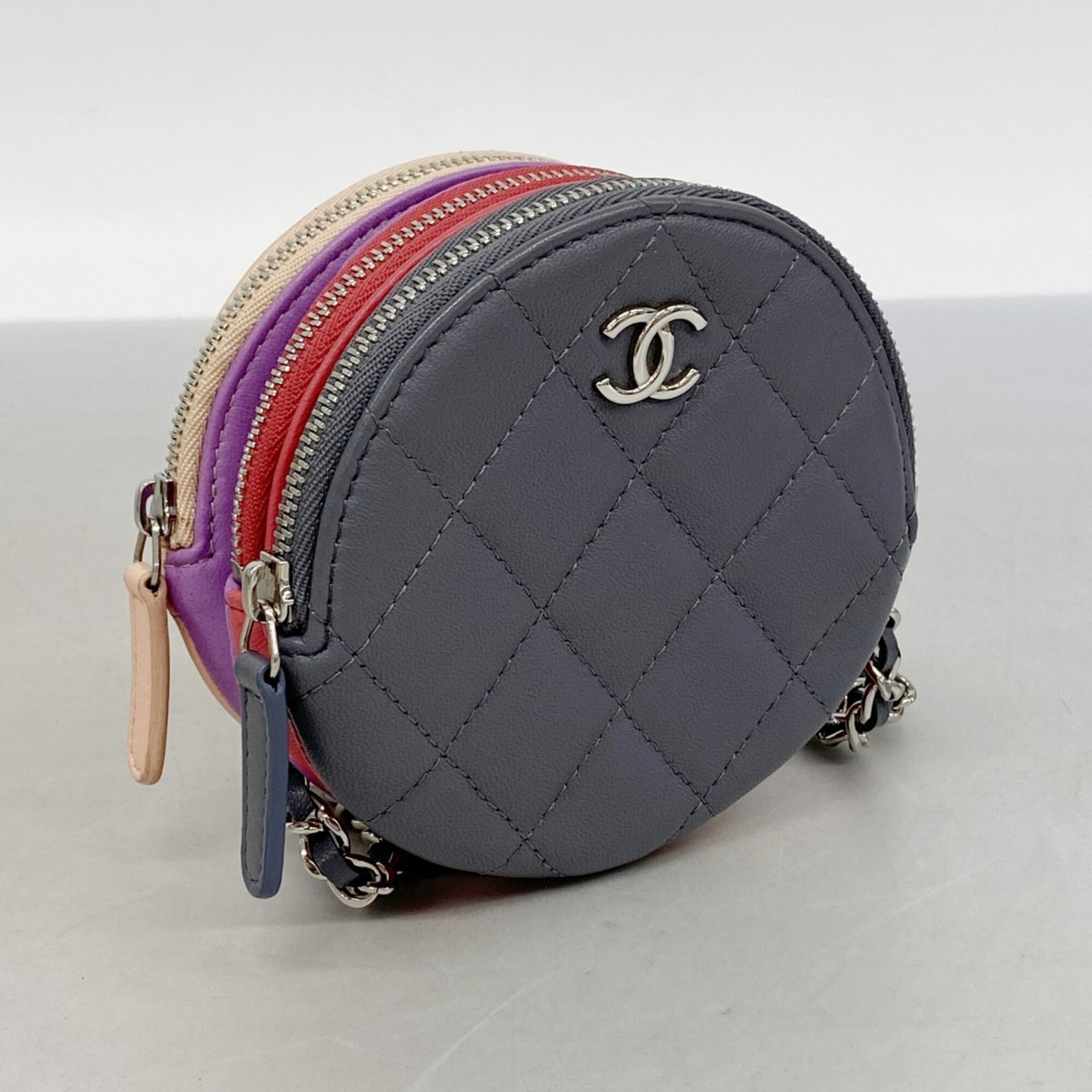 Chanel Multi-Color Leather Shoulder Bag (Pre-Owned)
