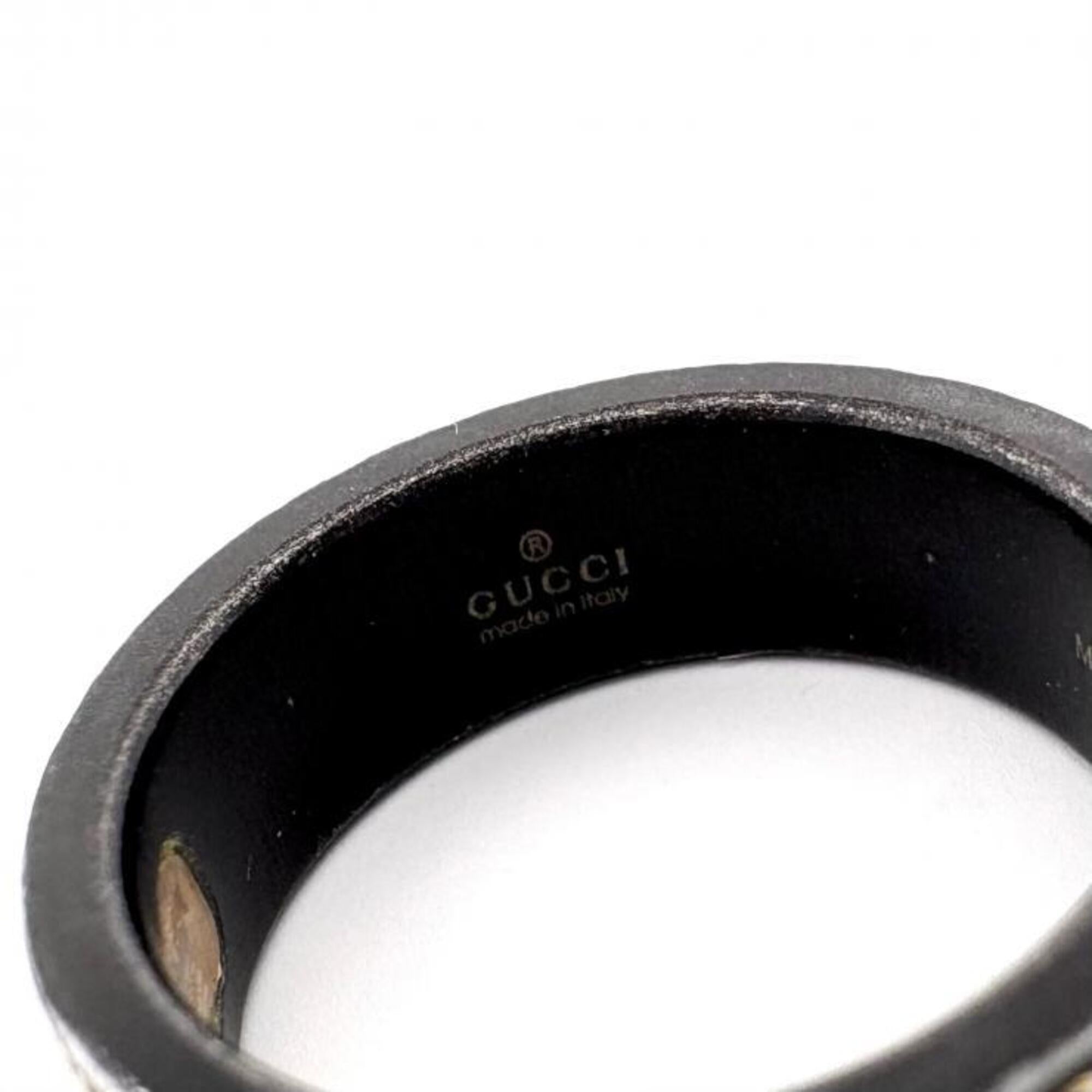 Gucci Gold Black Gold (18K) Band Ring (Pre-Owned)