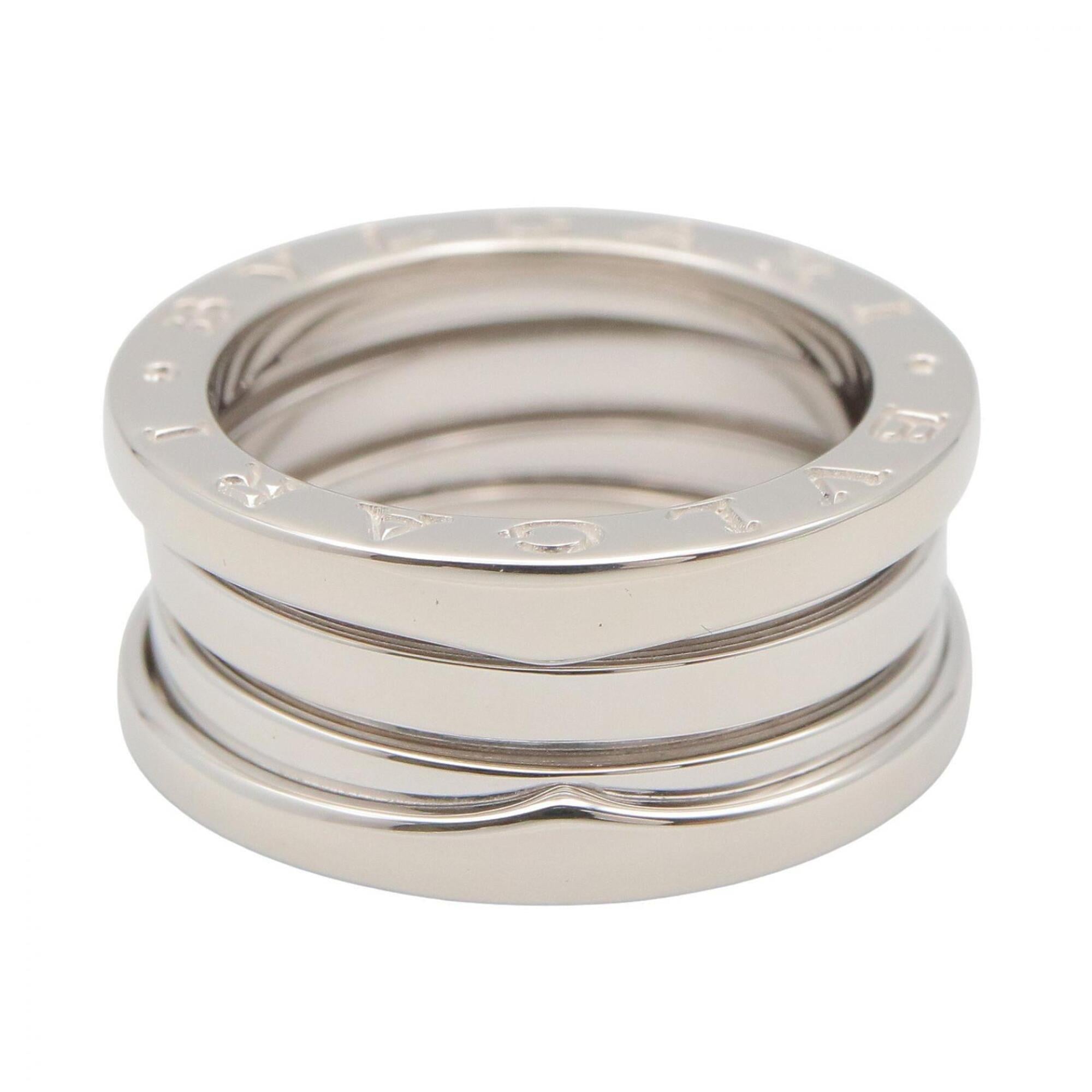 Bvlgari Silver White Gold (18K) Band Ring (Pre-Owned)