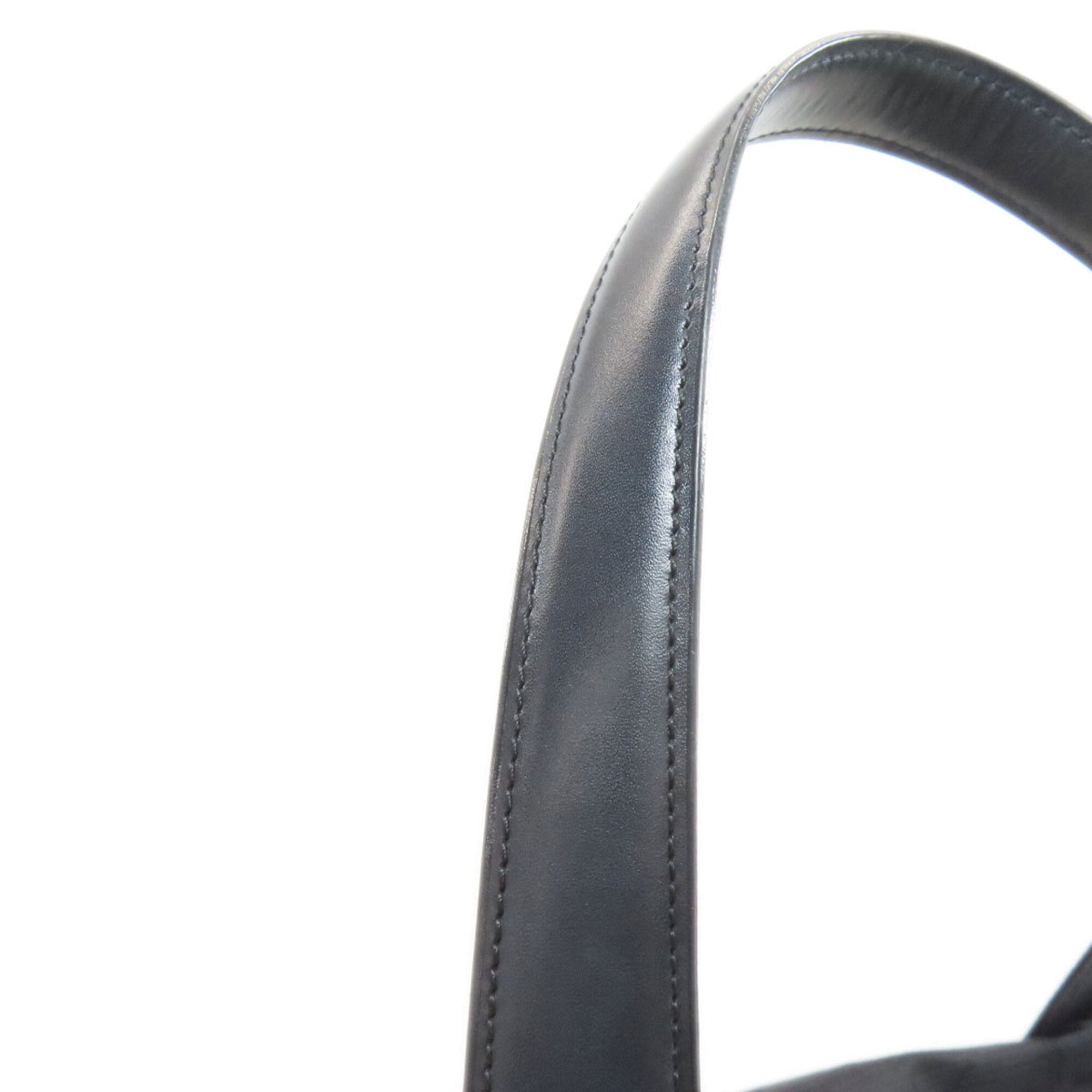 Chanel New Travel Line Black Nylon Jacquard Tote Bag (Pre-Owned)
