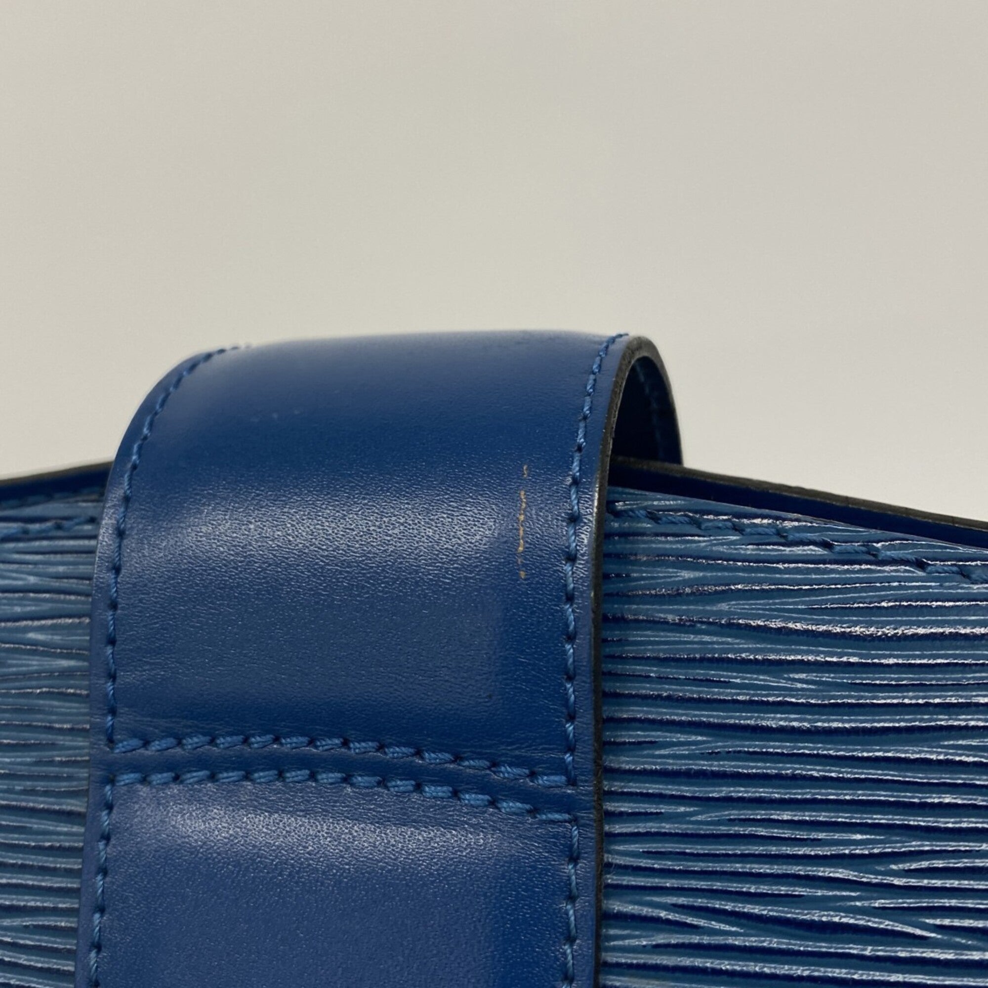 Louis Vuitton Toledo Blue Shoulder Bag (Pre-Owned)