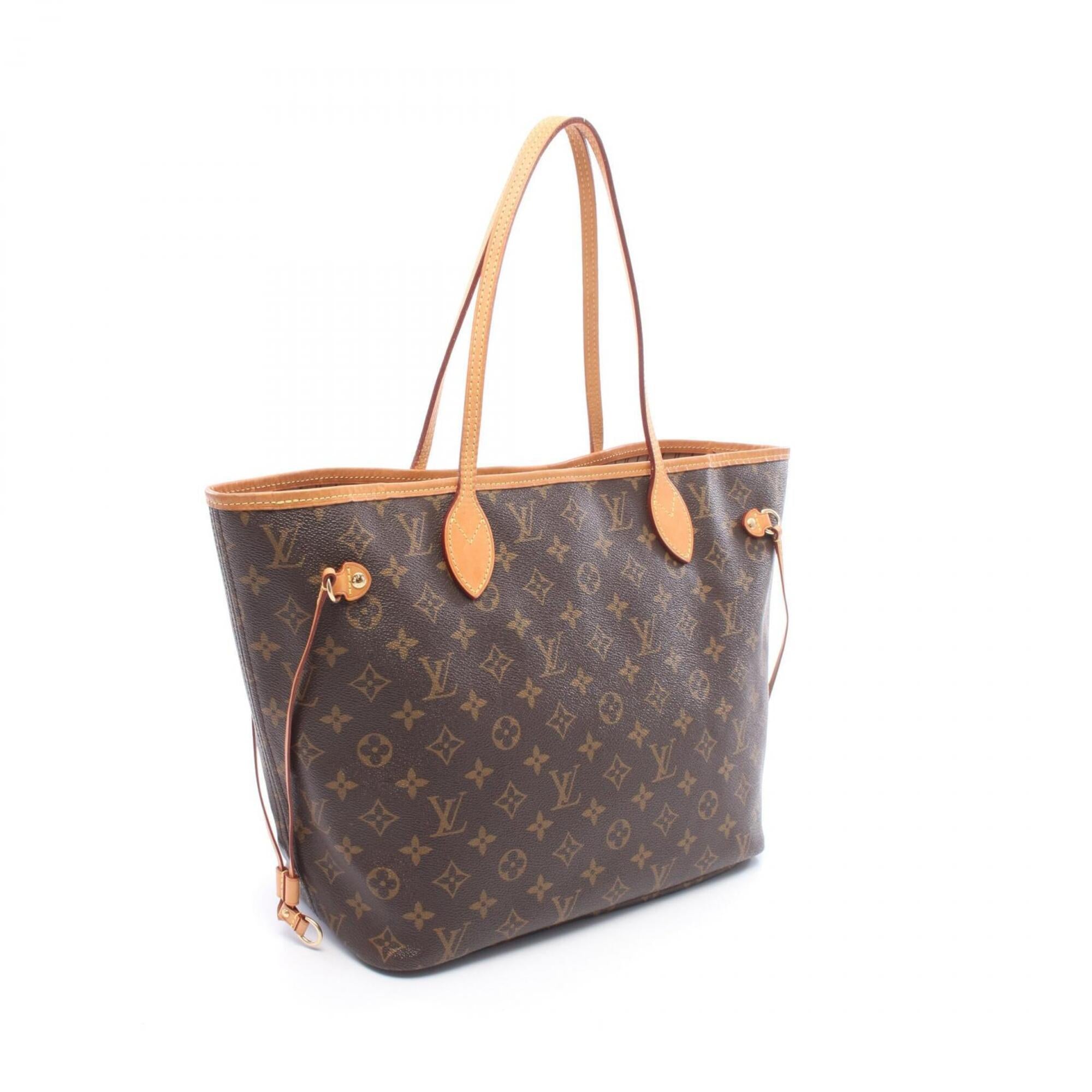 Louis Vuitton Brown Coated Canvas Pvc Monogram Leather Handbag Tote Bag (Pre-Owned)
