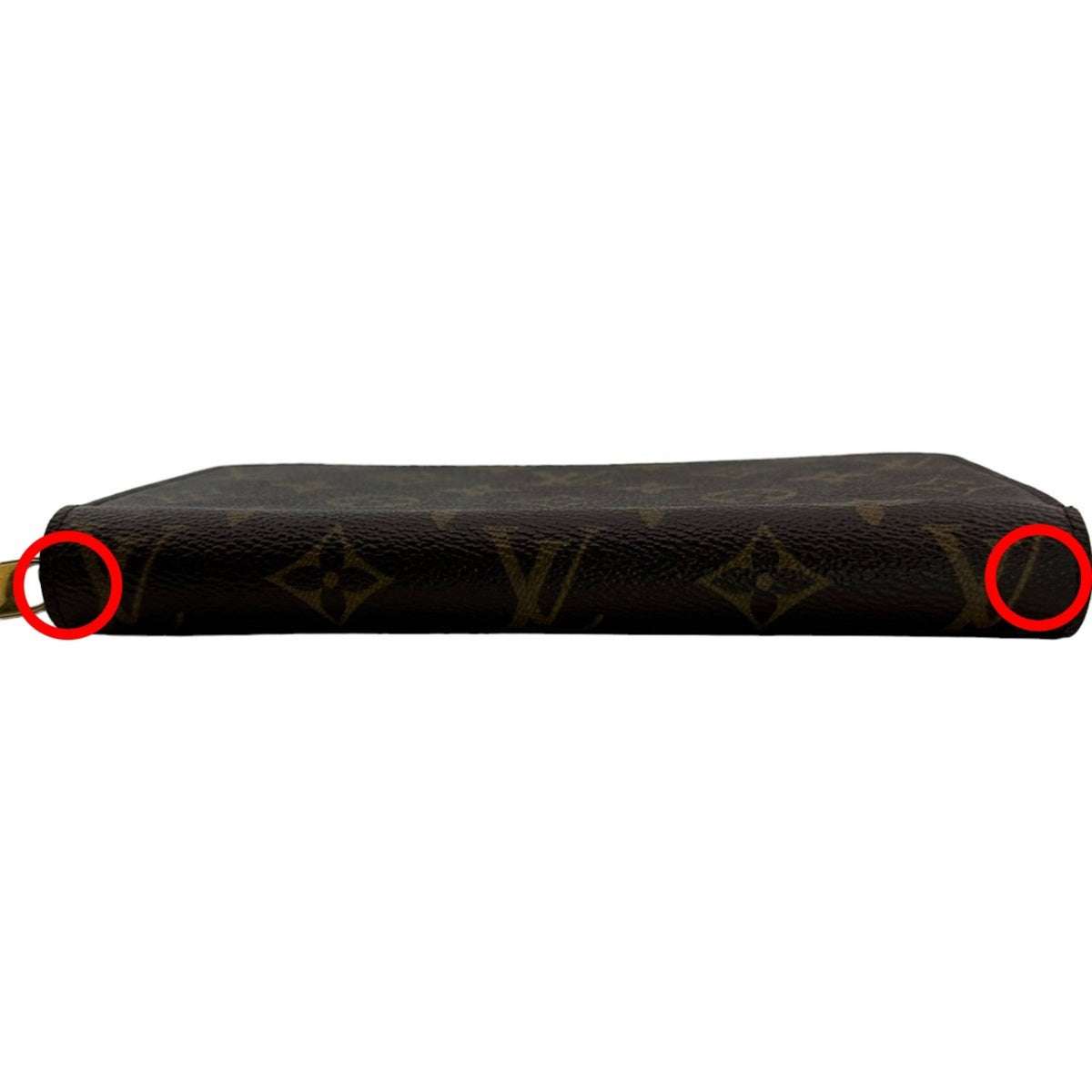 Louis Vuitton Monogram Brown Monogram Long Wallet (Bi-Fold) (Pre-Owned)
