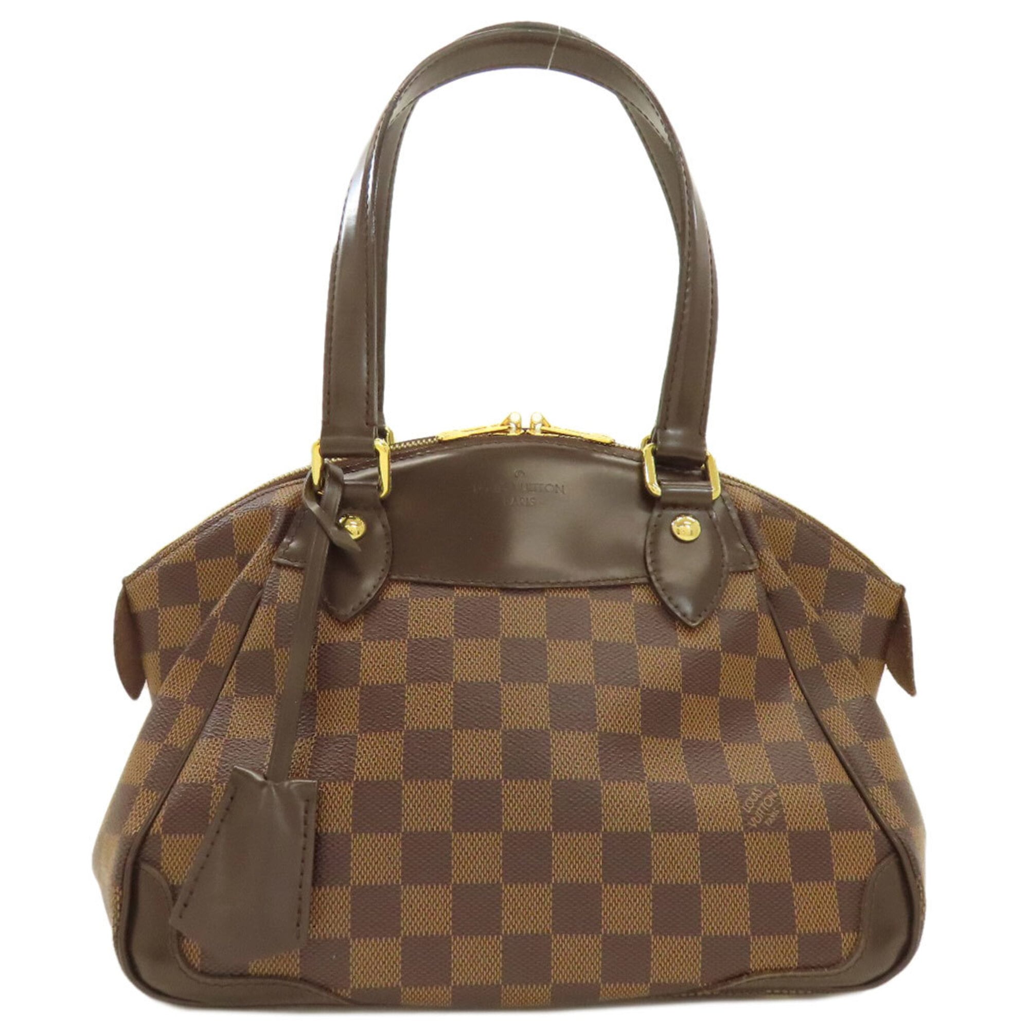 Louis Vuitton Brown Damier Canvas Ebene Damier Canvas Handbag (Pre-Owned)