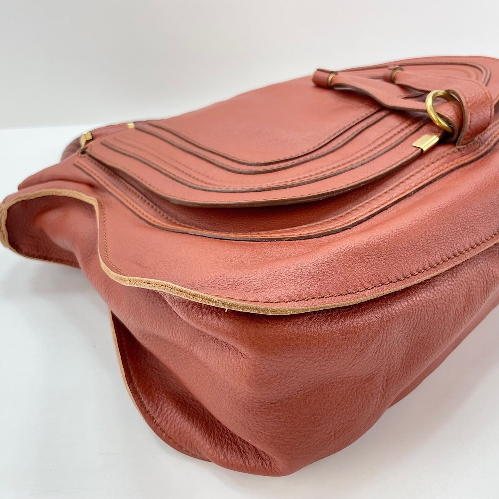 Chloé Marcie Brown Tote Bag (Pre-Owned)