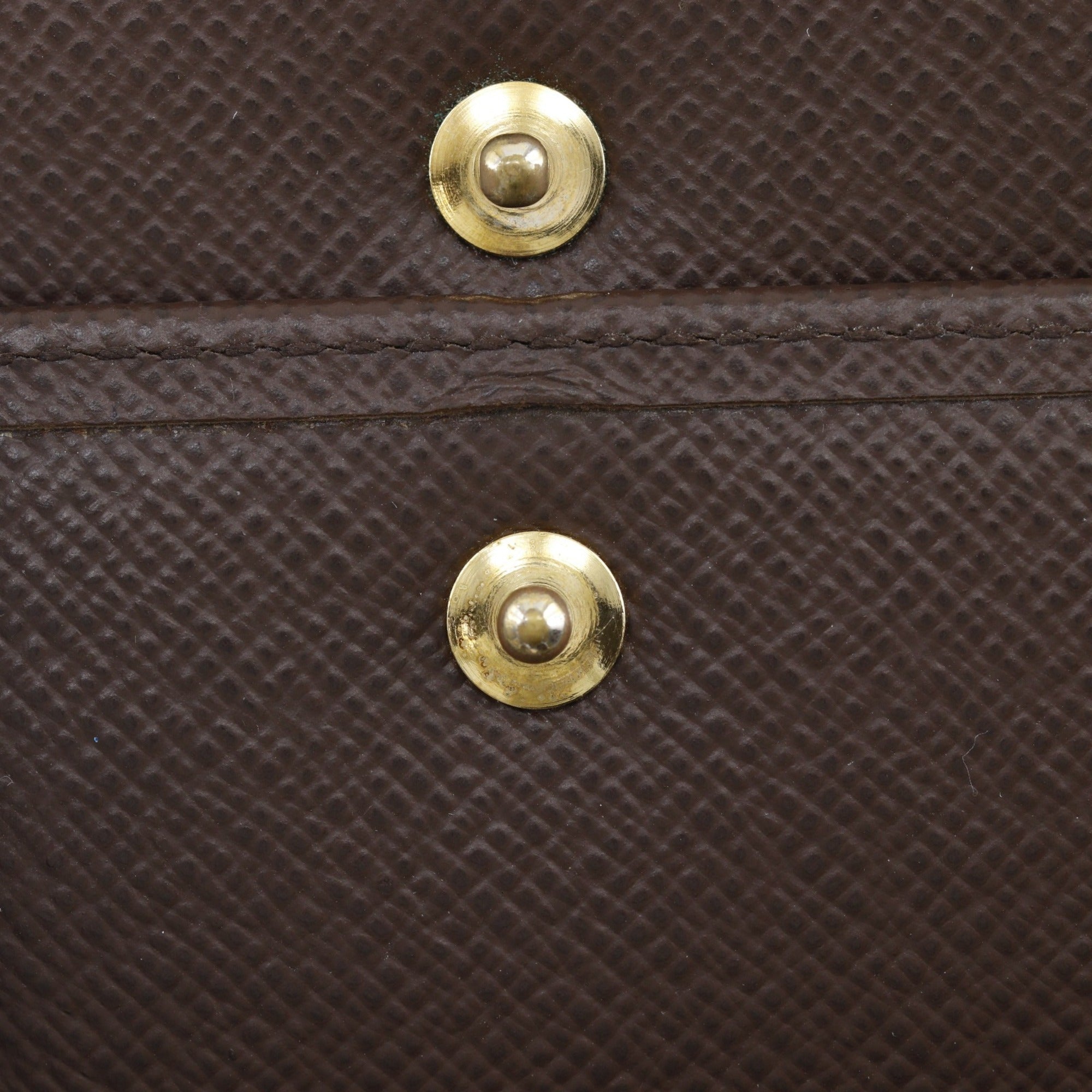 Louis Vuitton Damier Brown Damier Canvas Long Wallet (Bi-Fold) (Pre-Owned)