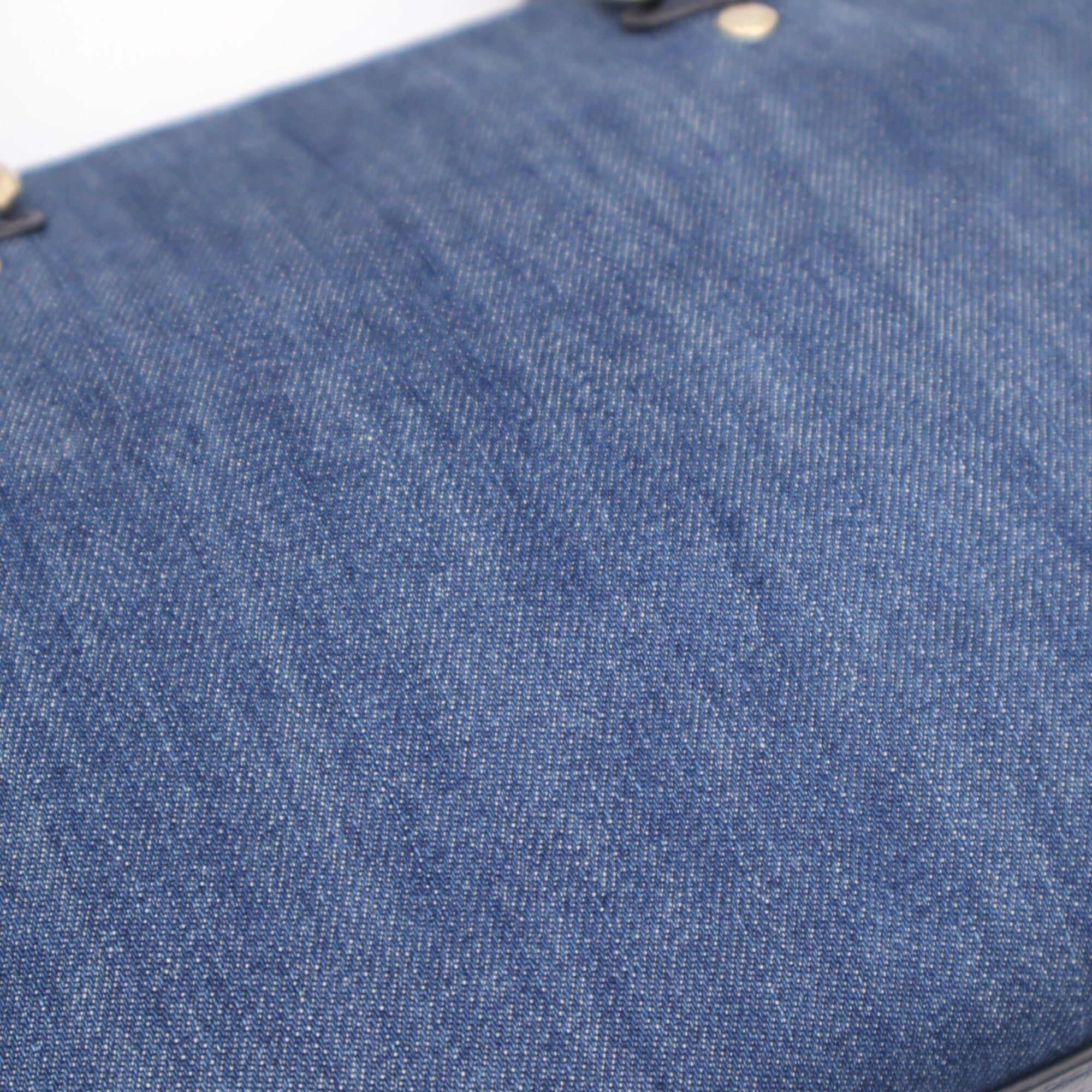 Coach Blue Denim Handbag (Pre-Owned)