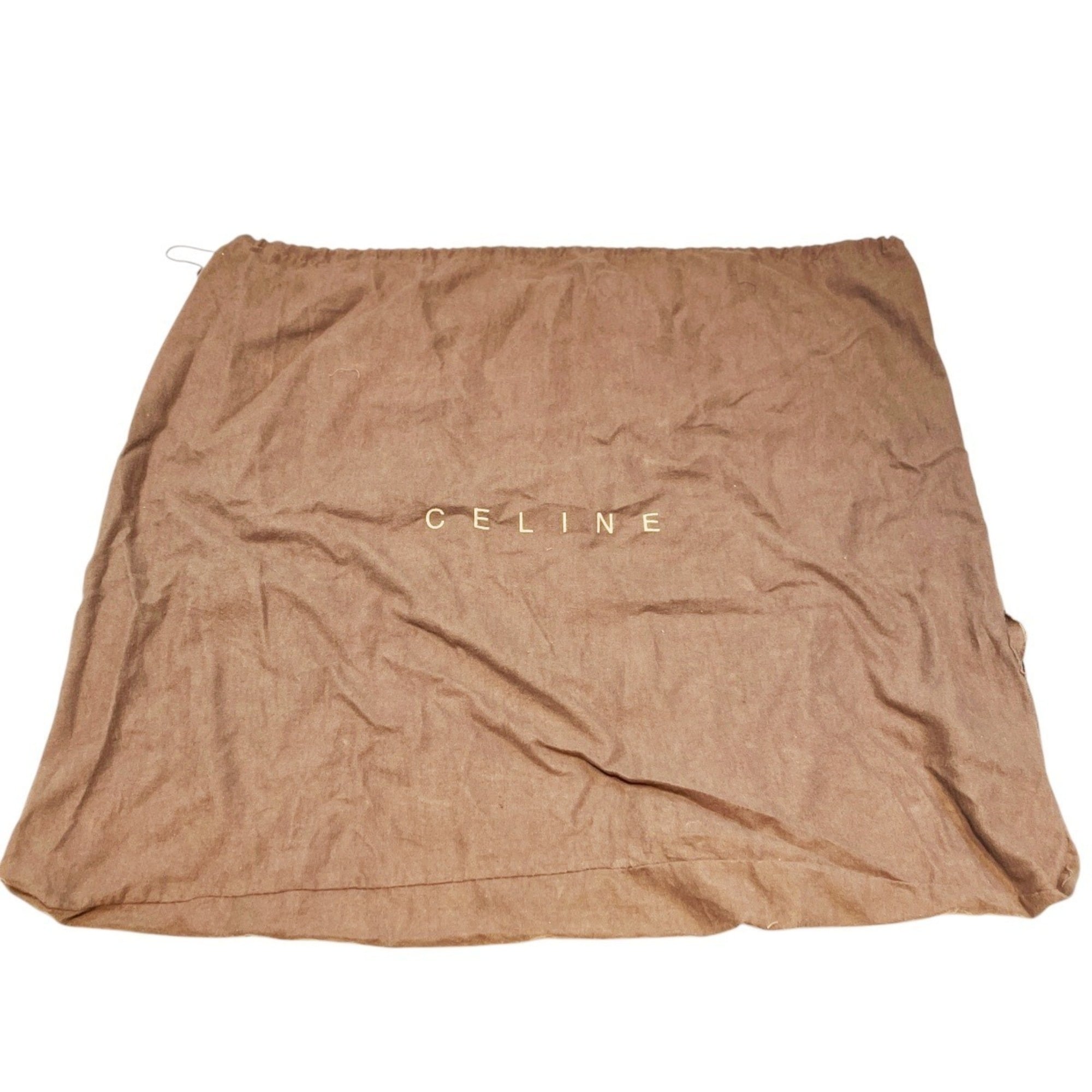 Celine Boogie Gold Metallic Leather Handbag (Pre-Owned)