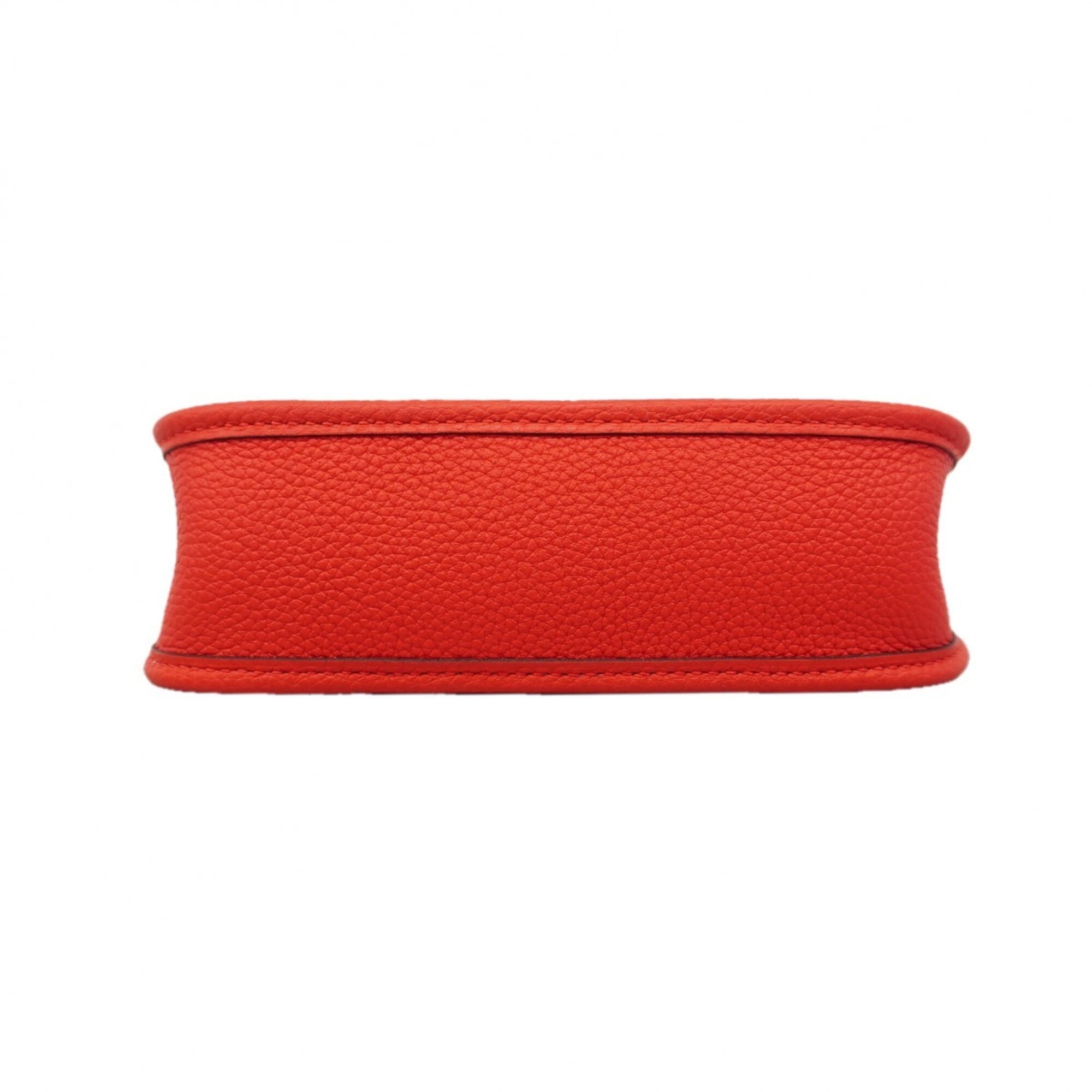 Hermes Red Color Shoulder Bag (Pre-Owned)