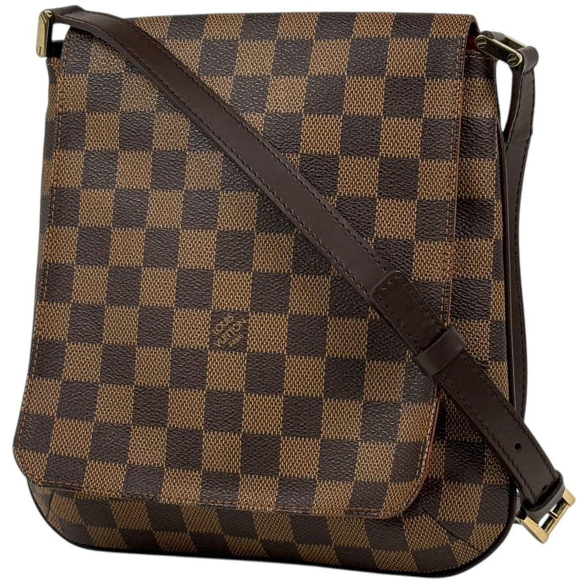Louis Vuitton Brown Damier Canvas Shoulder Bag (Pre-Owned)