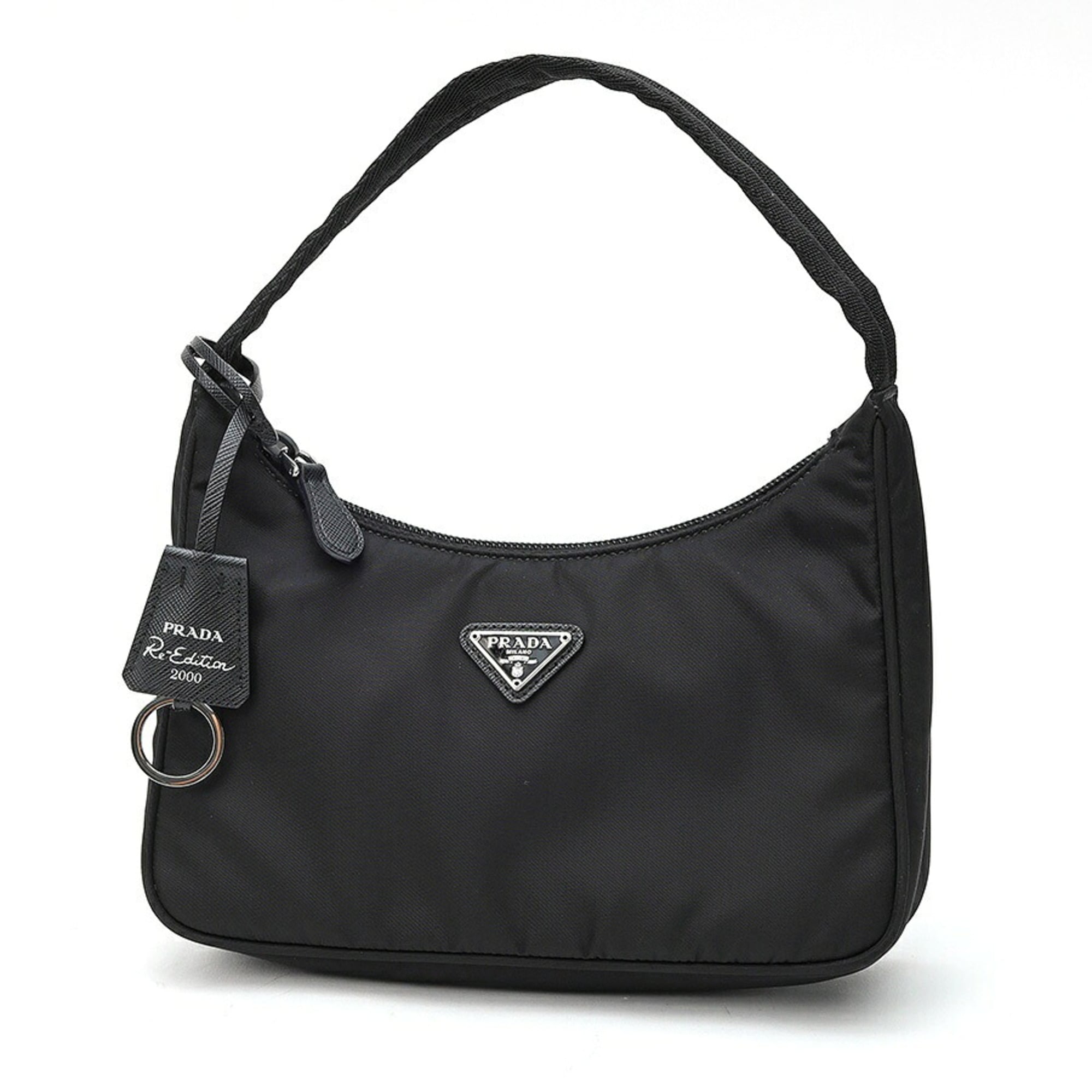 Prada Black Nylon Shoulder Bag (Pre-Owned)