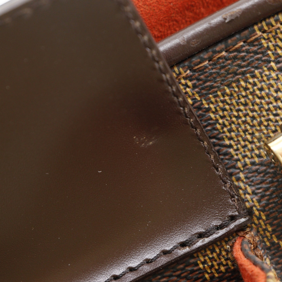 Louis Vuitton Brown Damier Canvas Tote Bag (Pre-Owned)