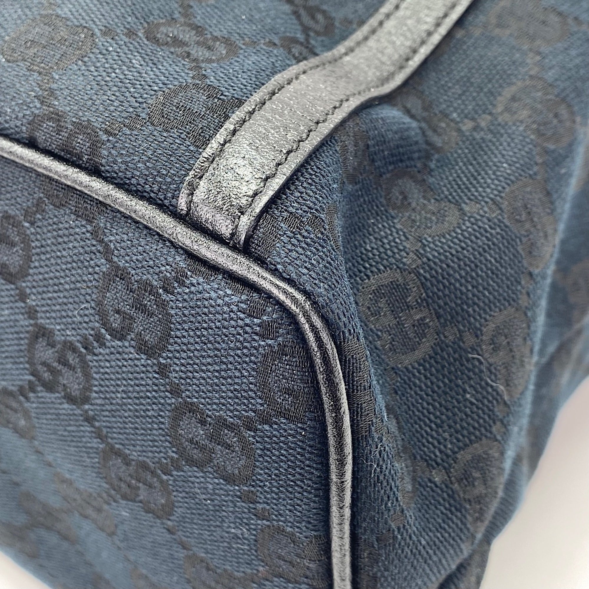 Gucci Navy Backpack (Pre-Owned)