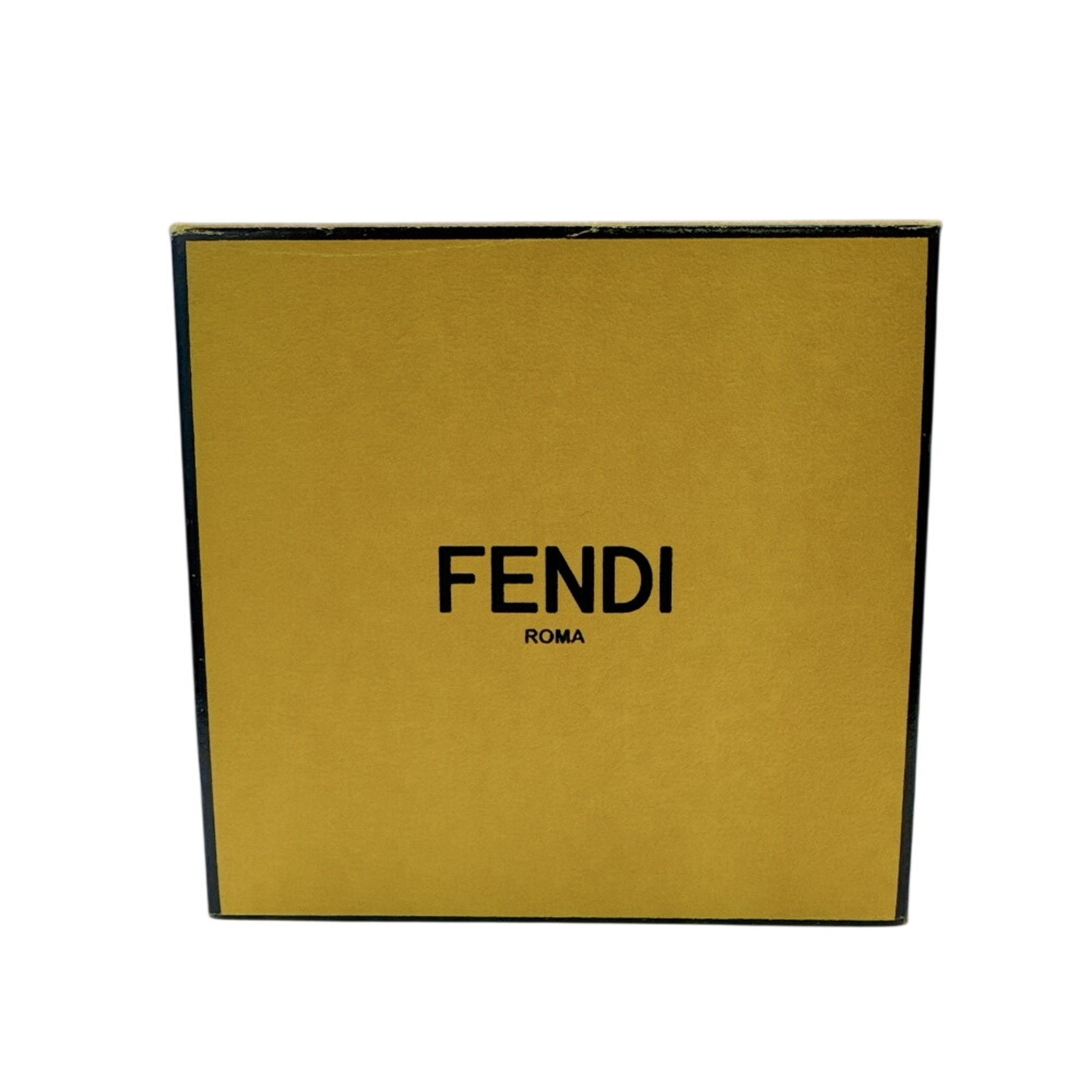 Fendi Silver Metal Band Ring (Pre-Owned)