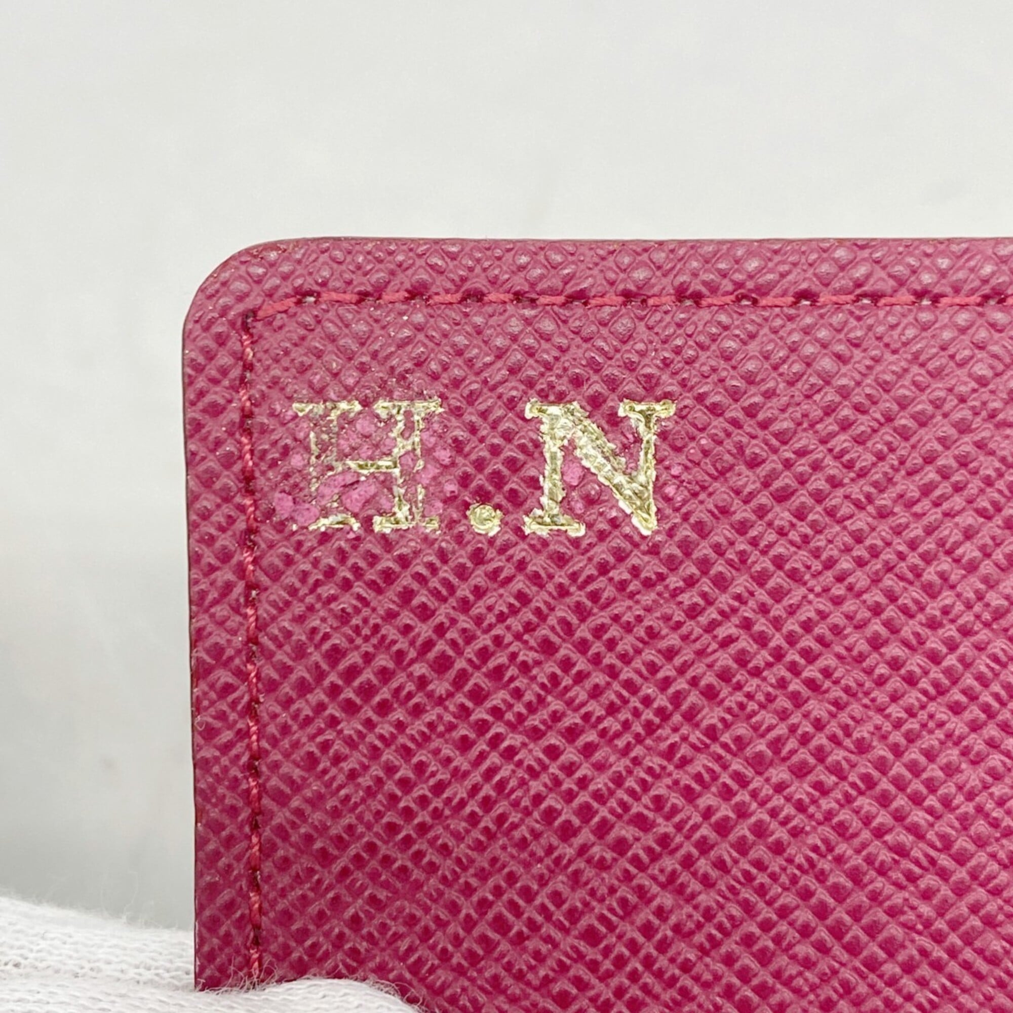 Louis Vuitton Blanc Figue Long Wallet (Bi-Fold) (Pre-Owned)