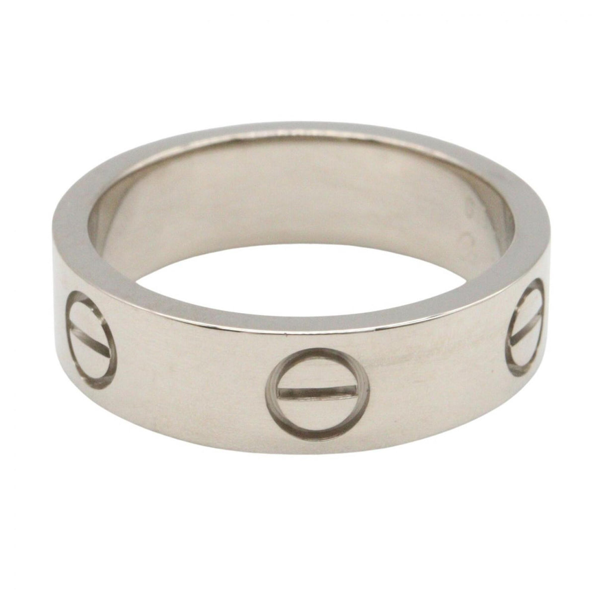 Cartier Silver White Gold (18K) Band Ring (Pre-Owned)
