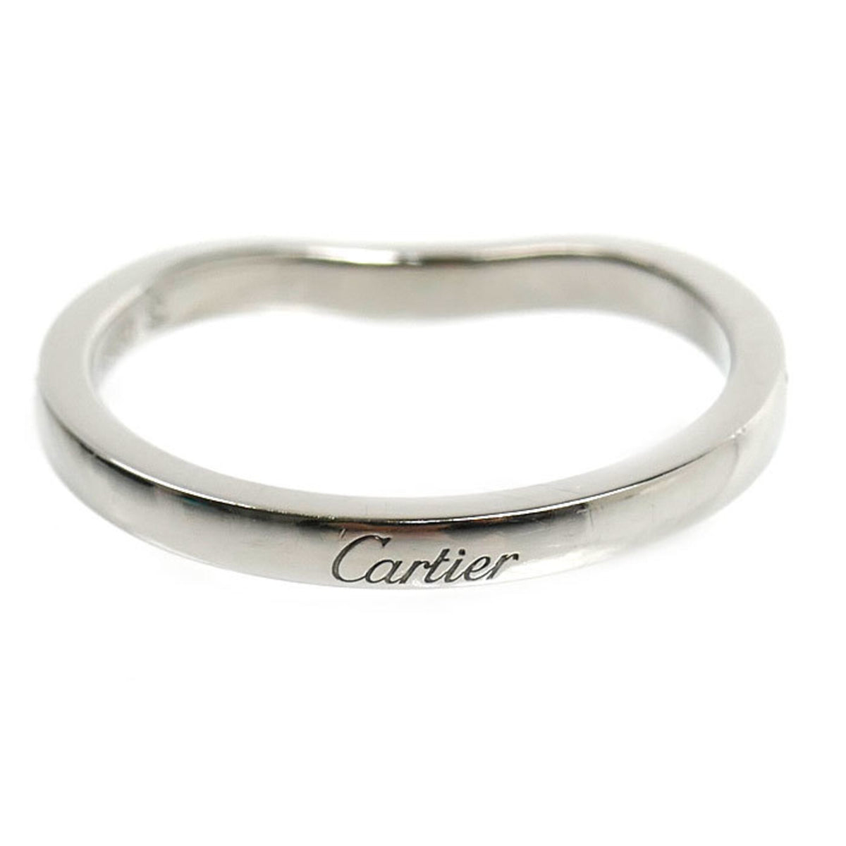 Cartier Platinum 950 Band Ring (Pre-Owned)