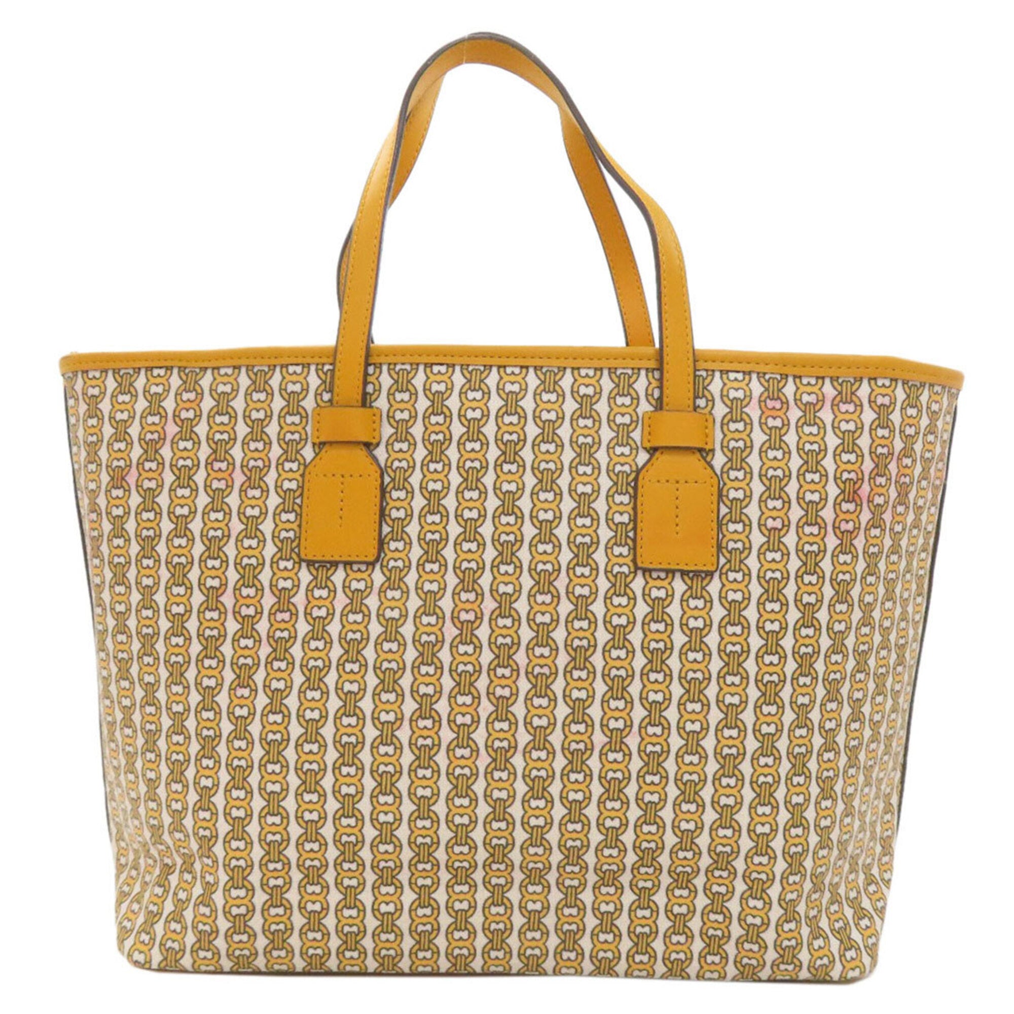 Tory Burch Yellow Pvc Tote Bag (Pre-Owned)