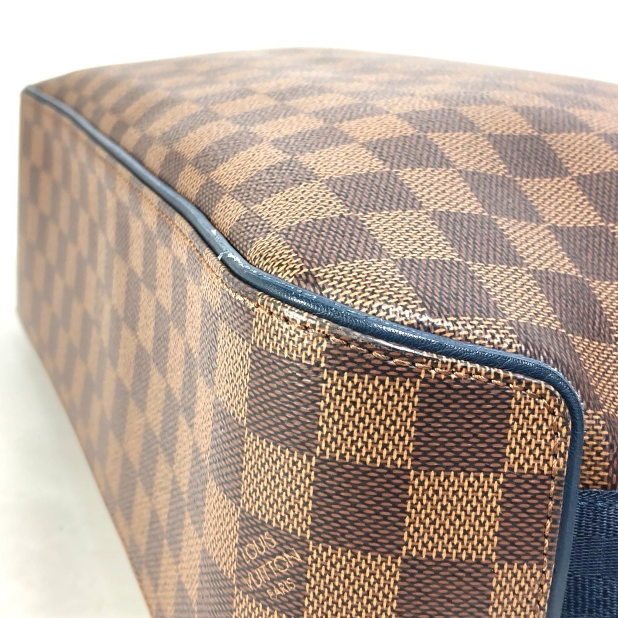 Louis Vuitton Damier Brown Ebene Damier Canvas Shoulder Bag Tote Bag (Pre-Owned)