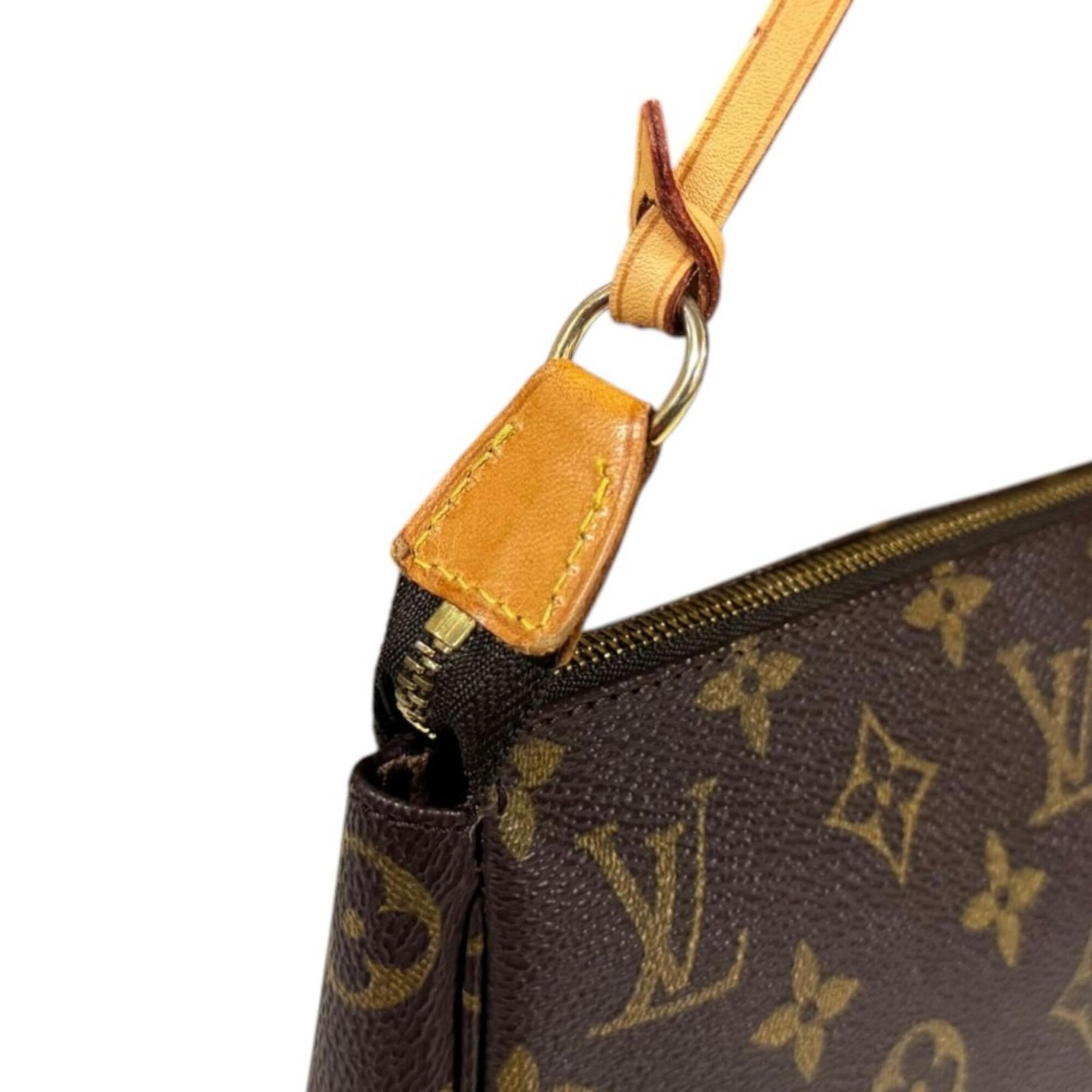 Louis Vuitton Monogram Brown Monogram Canvas Handbag (Pre-Owned)