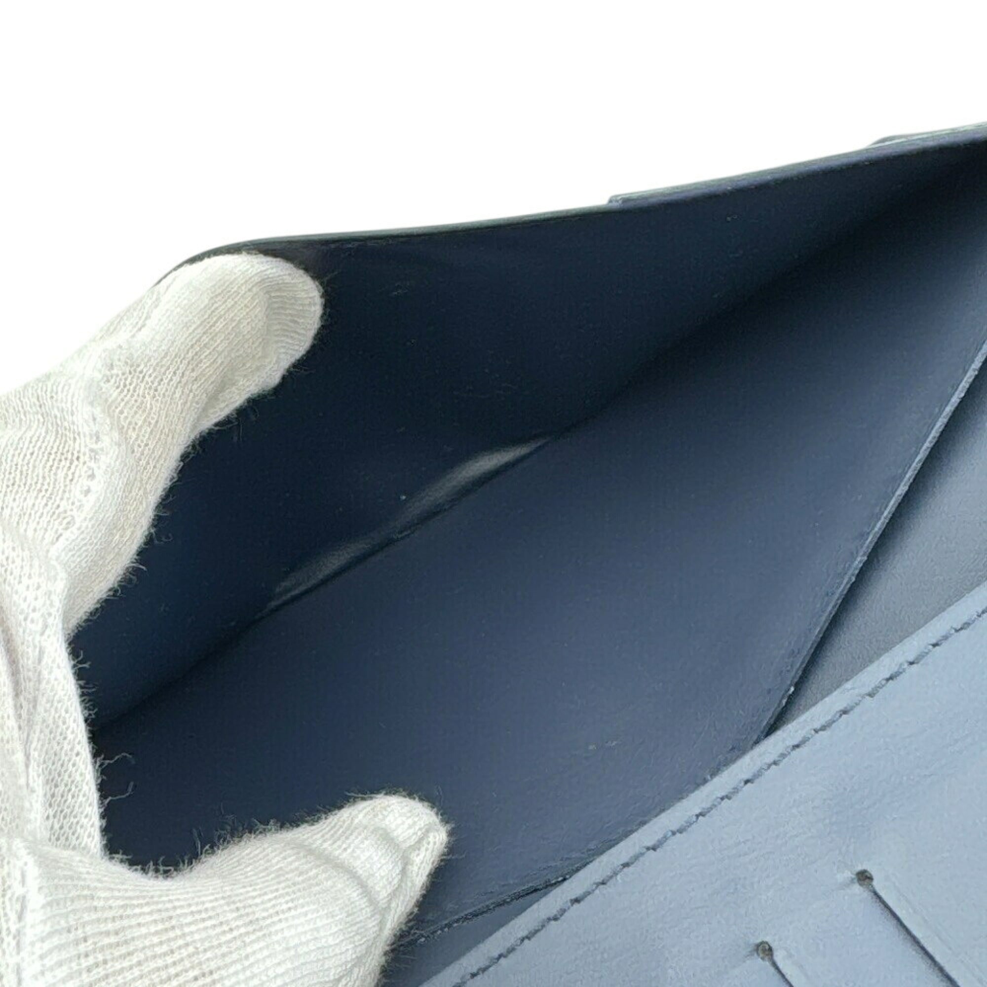 Louis Vuitton Navy Leather (Pre-Owned)