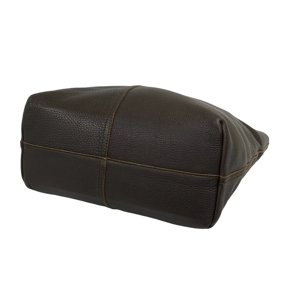 Bottega Veneta Brown Leather Handbag Tote Bag (Pre-Owned)