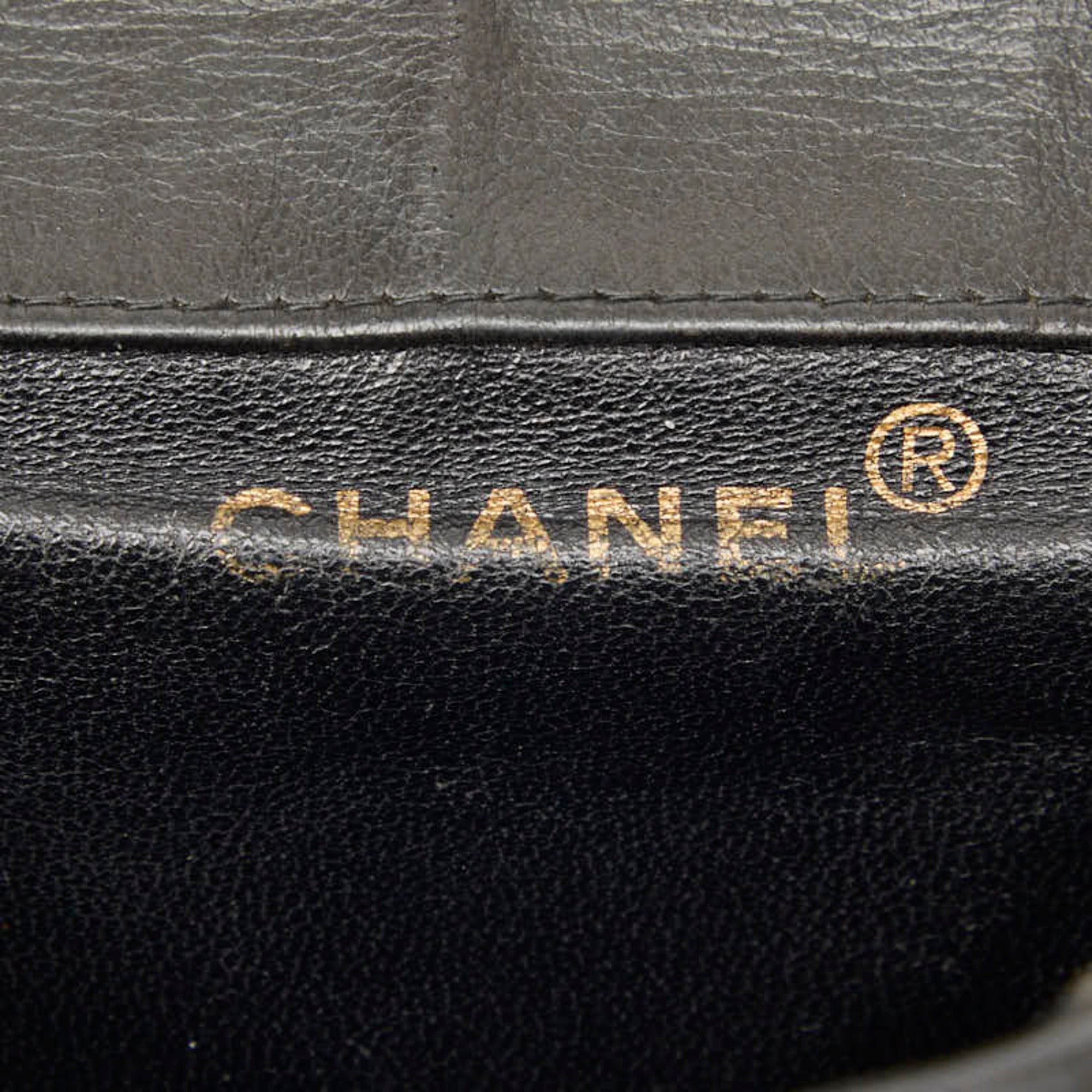 Chanel Black Leather Backpack (Pre-Owned)