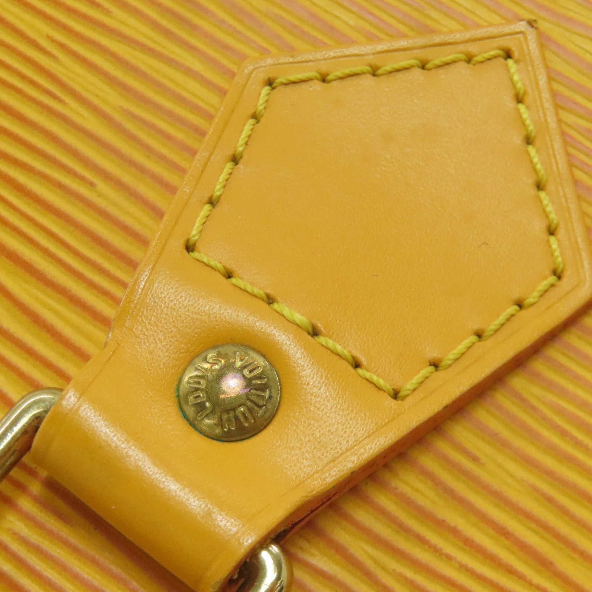 Louis Vuitton Yellow Epi Leather Handbag (Pre-Owned)
