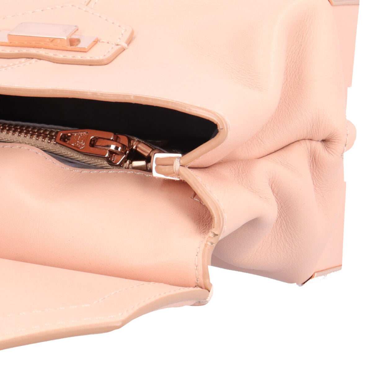 Alexander Wang Pink Pink Beige Leather Shoulder Bag (Pre-Owned)