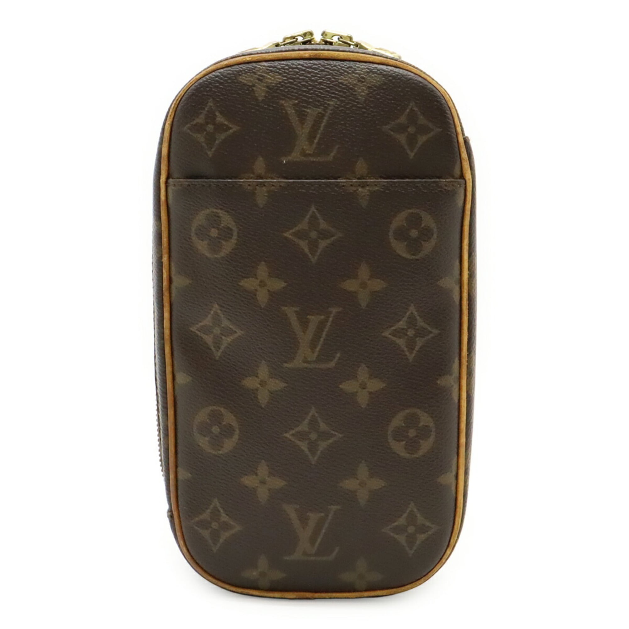 Louis Vuitton Brown Monogram Monogram Pochette Shoulder Bag (Pre-Owned)