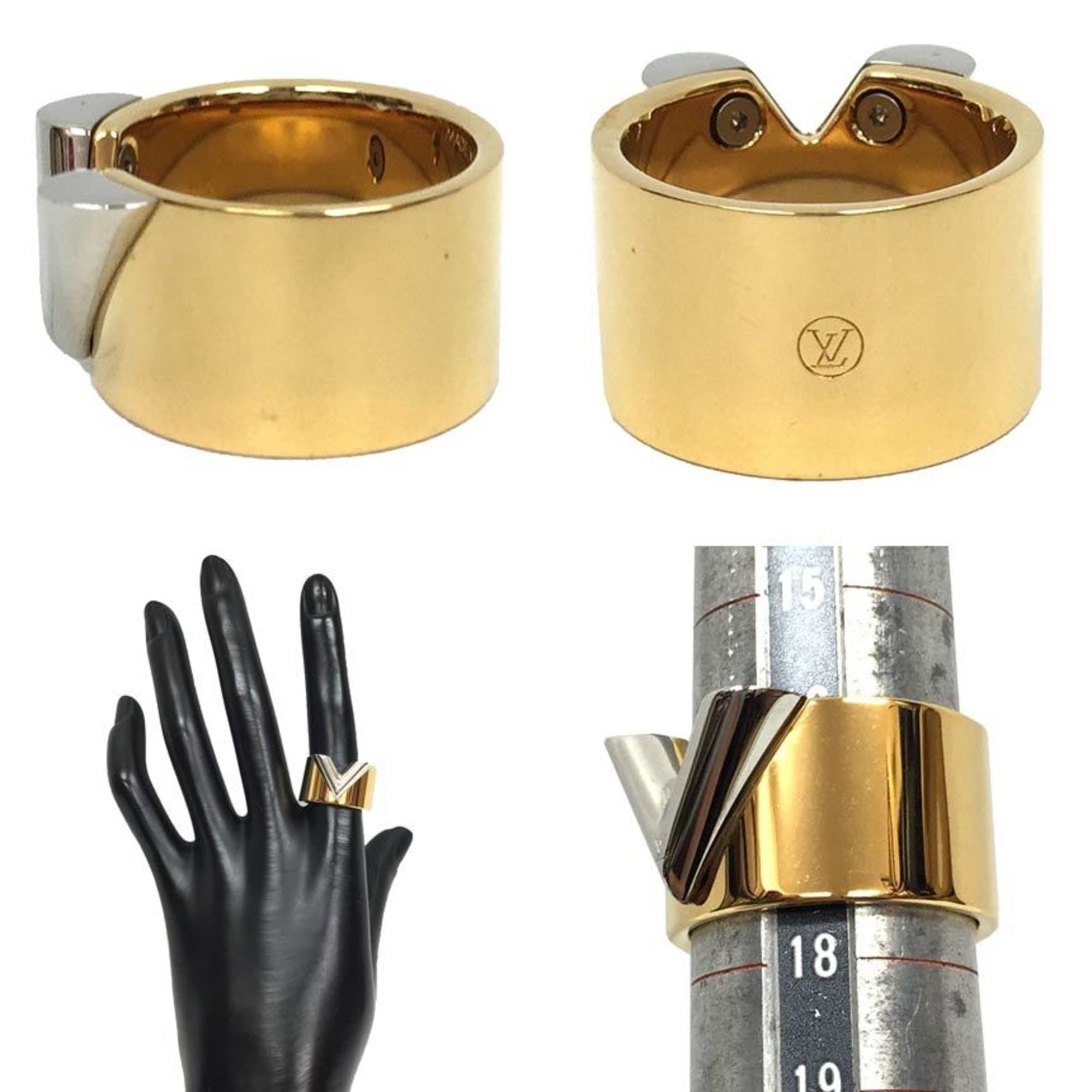 Louis Vuitton Gold Silver Brass (Pre-Owned)