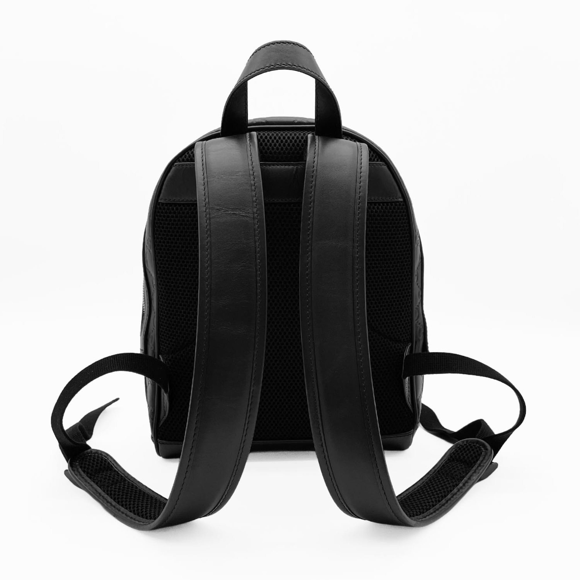 Gucci Black Leather Backpack (Pre-Owned)