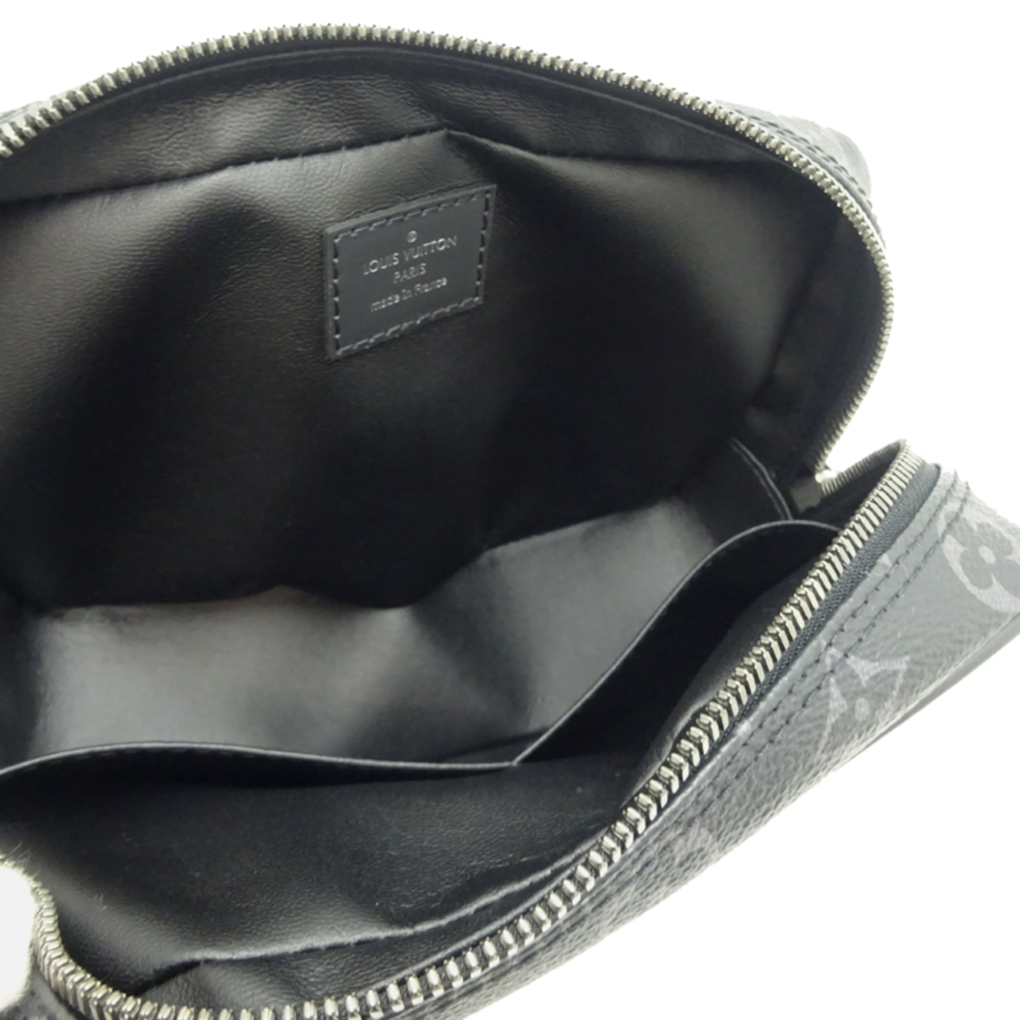 Louis Vuitton Black Monogram Eclipse Clutch Bag (Pre-Owned)