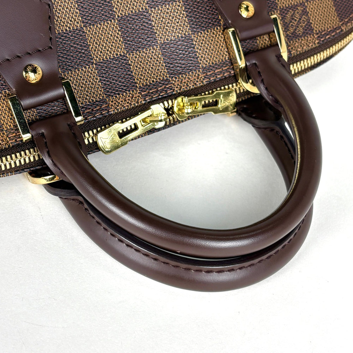 Louis Vuitton Damier Brown Damier Canvas Damier Canvas Handbag (Pre-Owned)