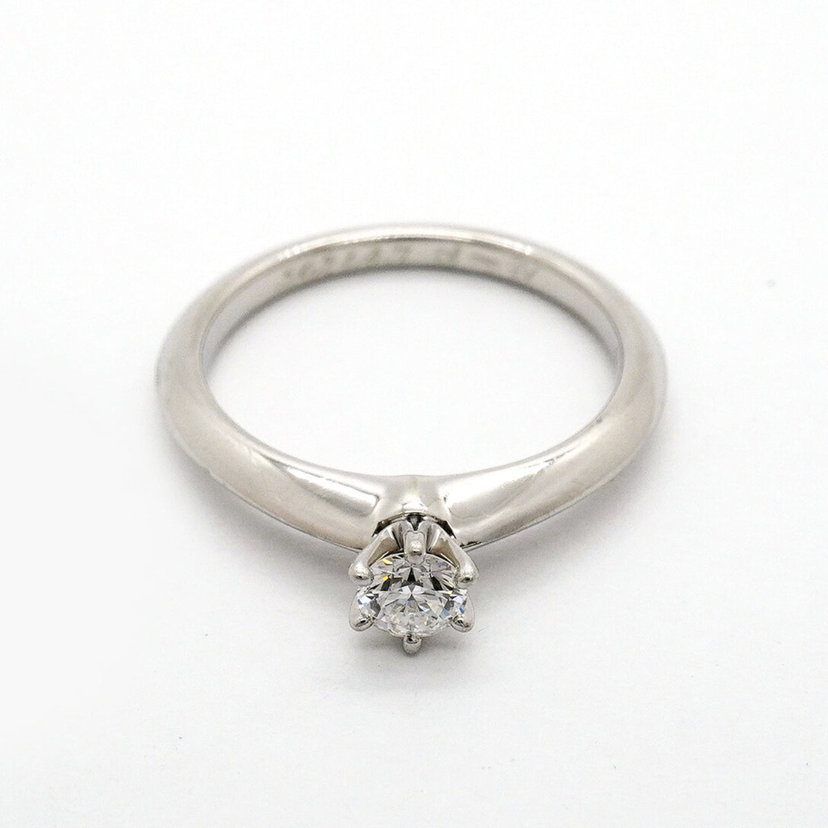 Tiffany Platinum 950 Band Ring (Pre-Owned)