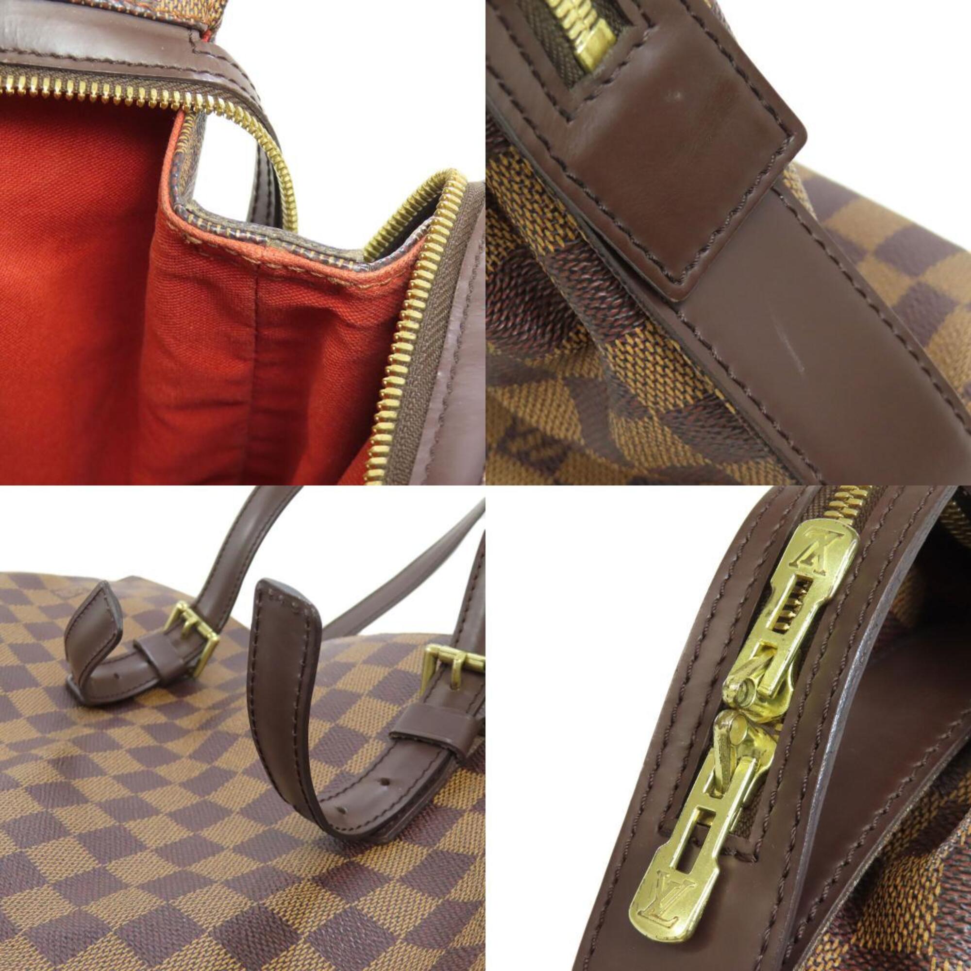 Louis Vuitton Damier Damier Canvas Ebene Damier Canvas Tote Bag (Pre-Owned)