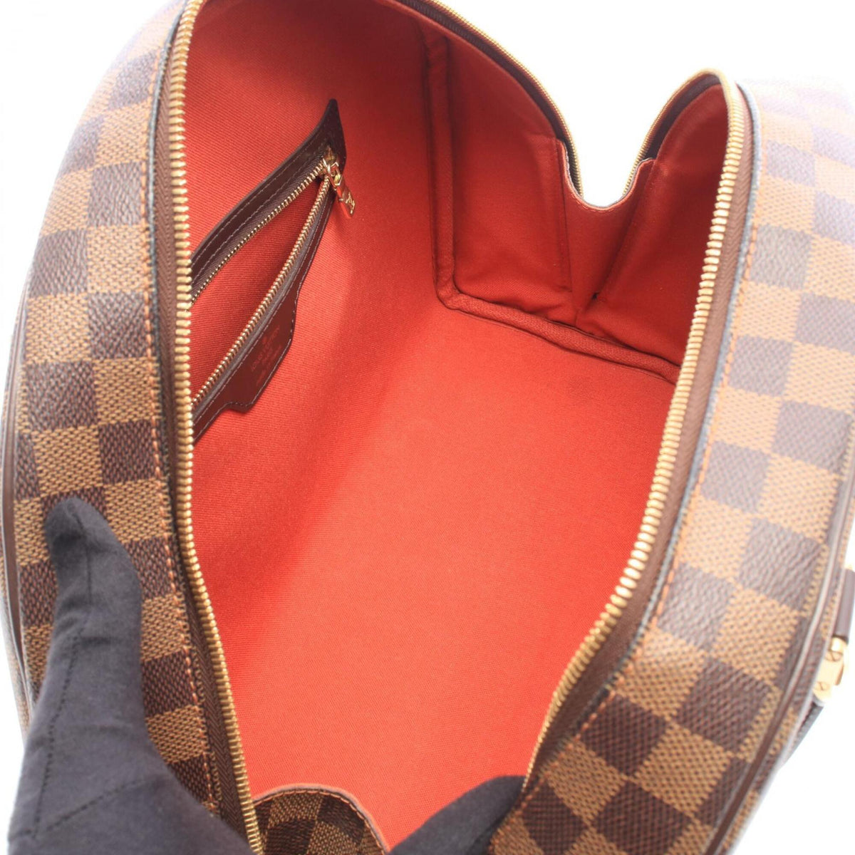 Louis Vuitton Brown Coated Canvas Leather Handbag (Pre-Owned)