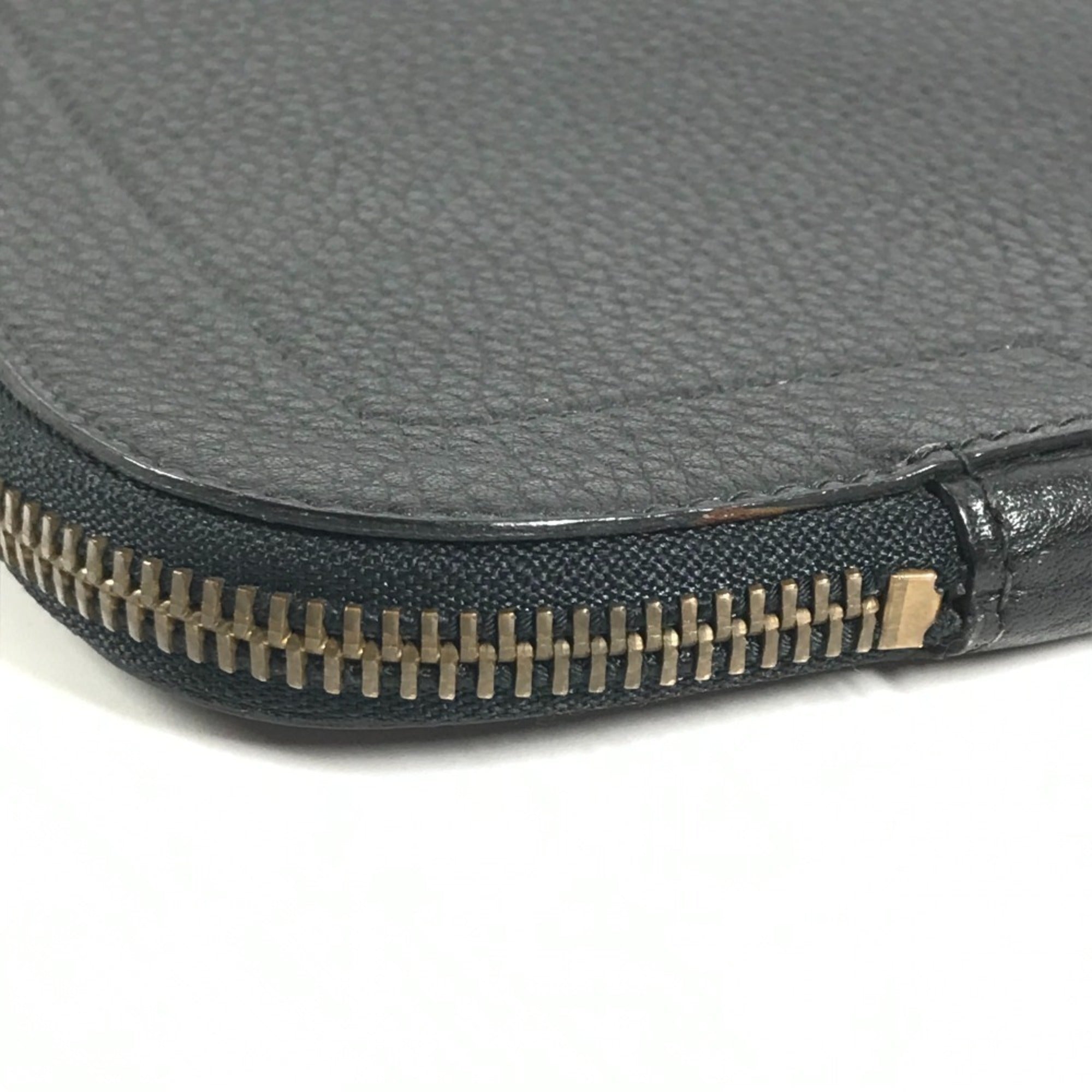 Hermes Black Leather Handbag Tote Bag (Pre-Owned)