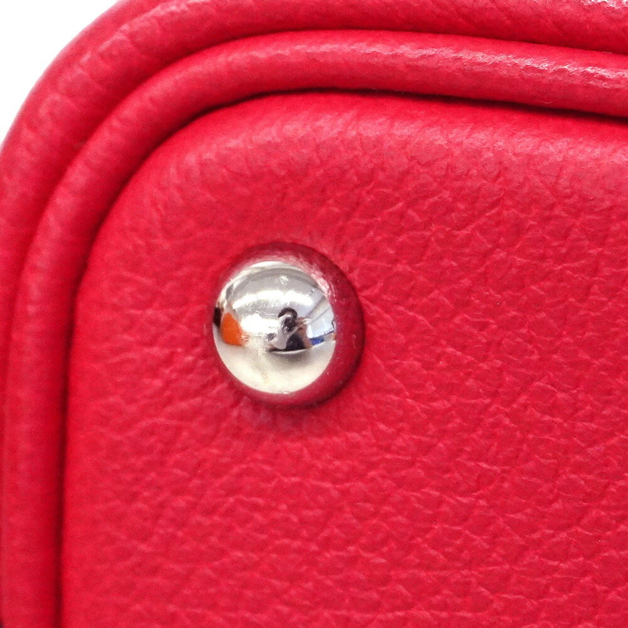 Hermes Rouge H Handbag (Pre-Owned)