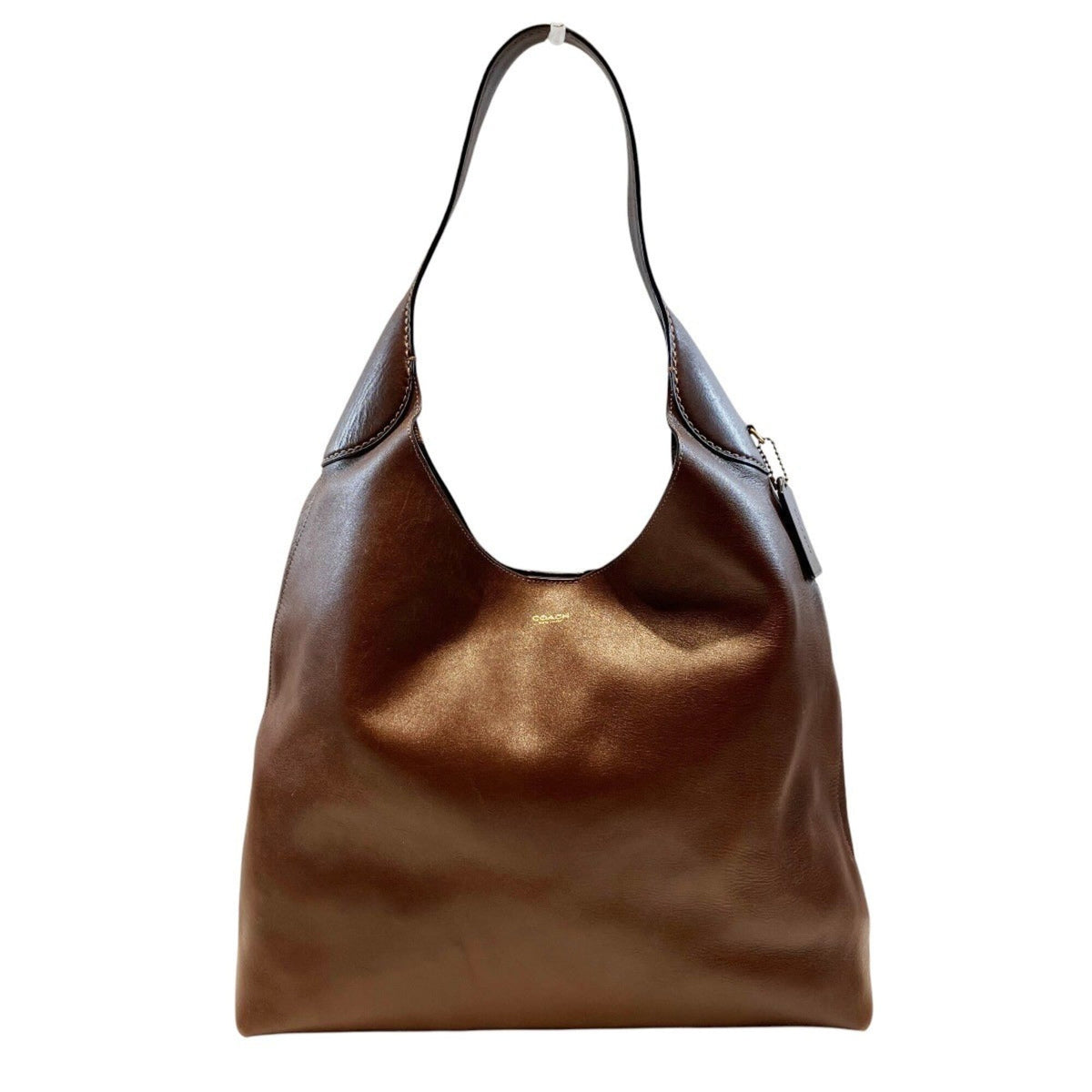 Coach Brown Leather Shoulder Bag (Pre-Owned)