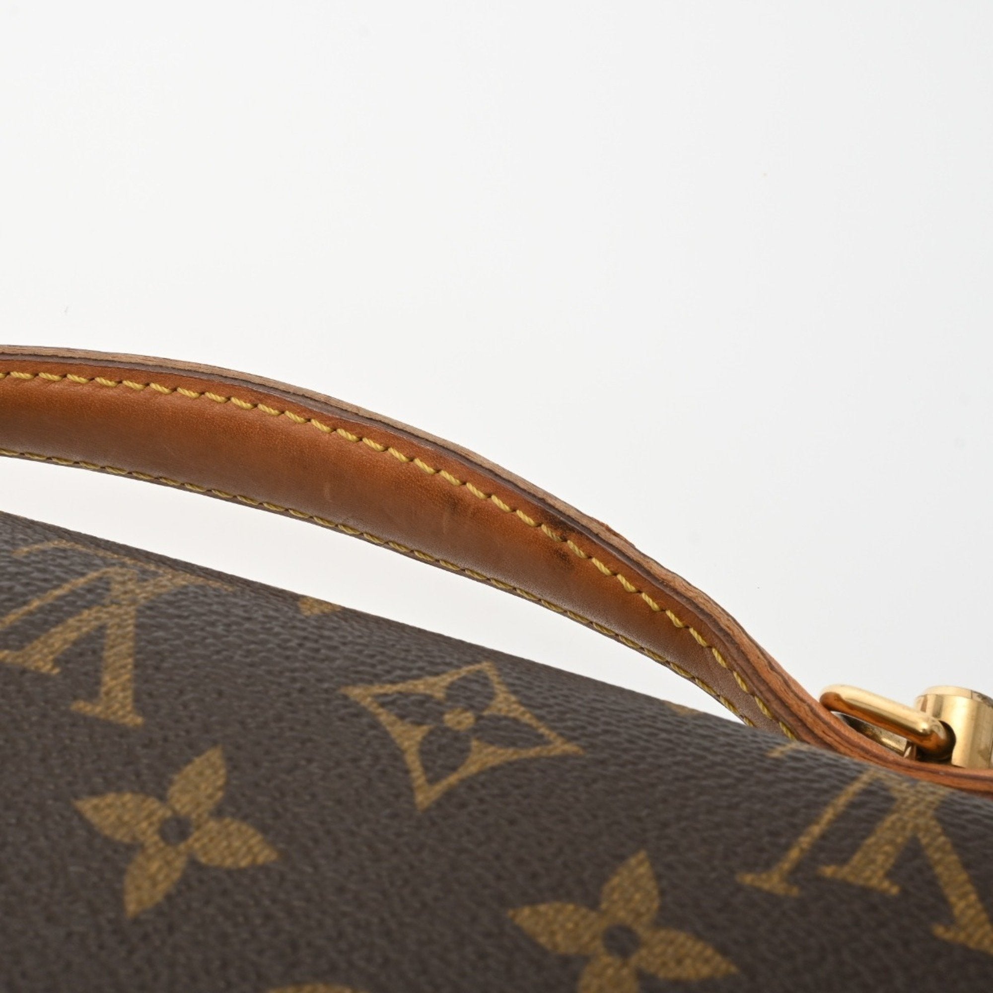 Louis Vuitton Brown Monogram Canvas Handbag (Pre-Owned)