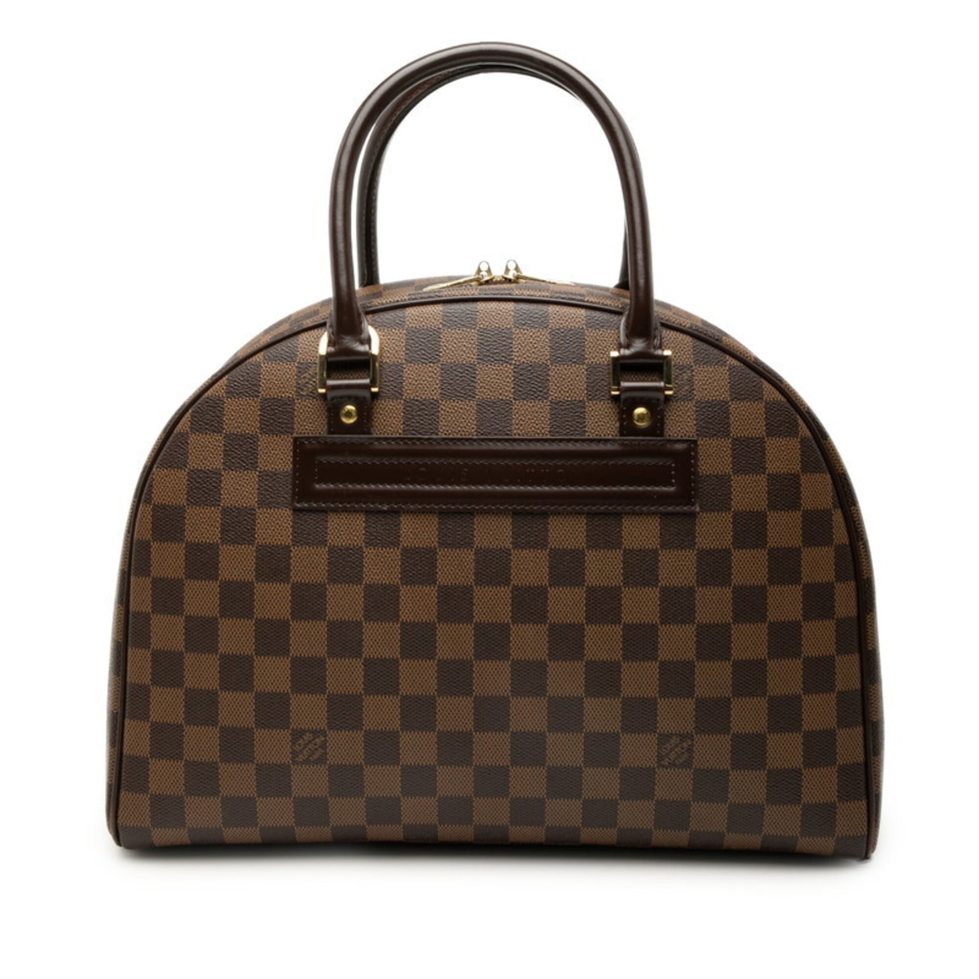 Louis Vuitton Brown Pvc Leather Handbag (Pre-Owned)