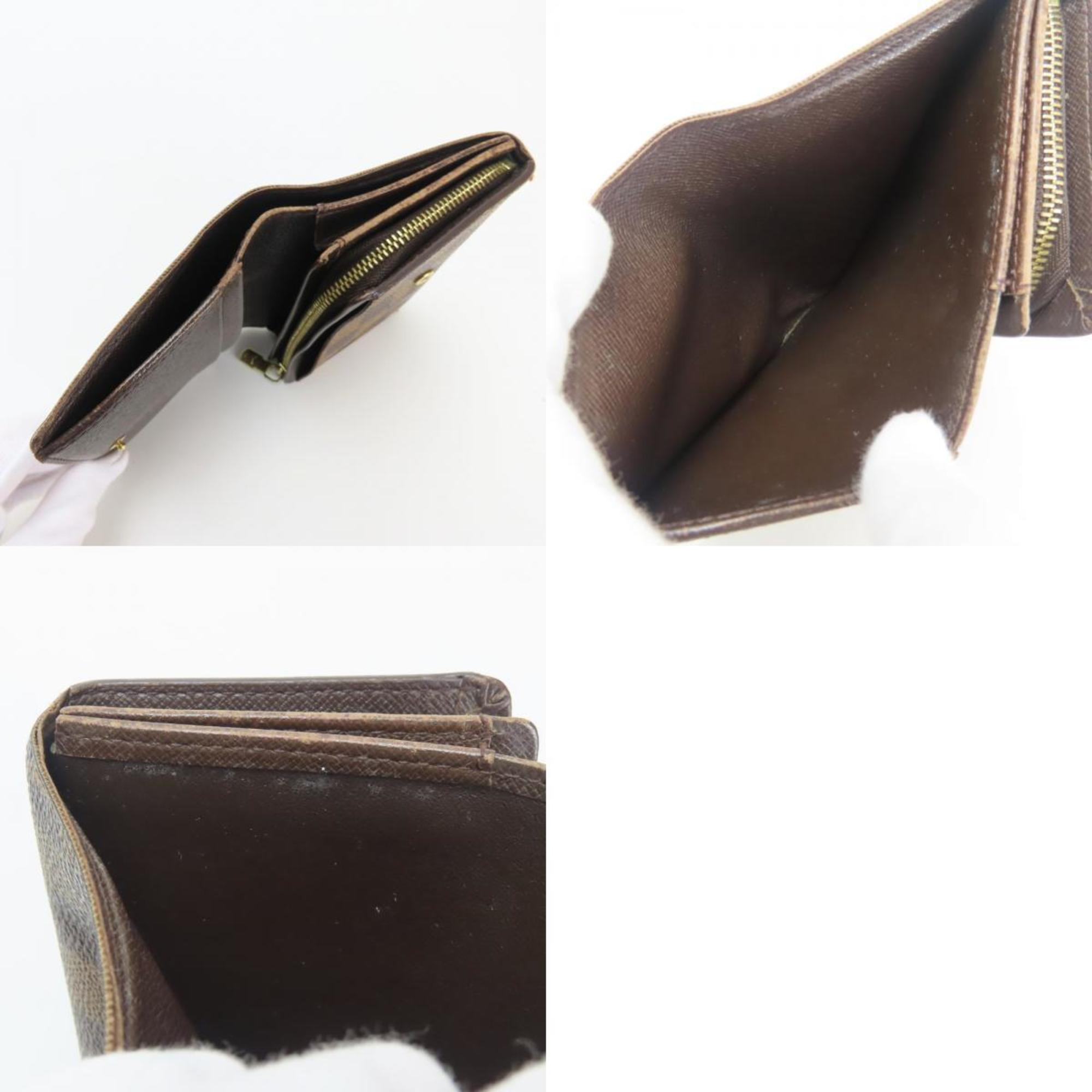Louis Vuitton Damier Brown Ebene Wallet (Bi-Fold) (Pre-Owned)